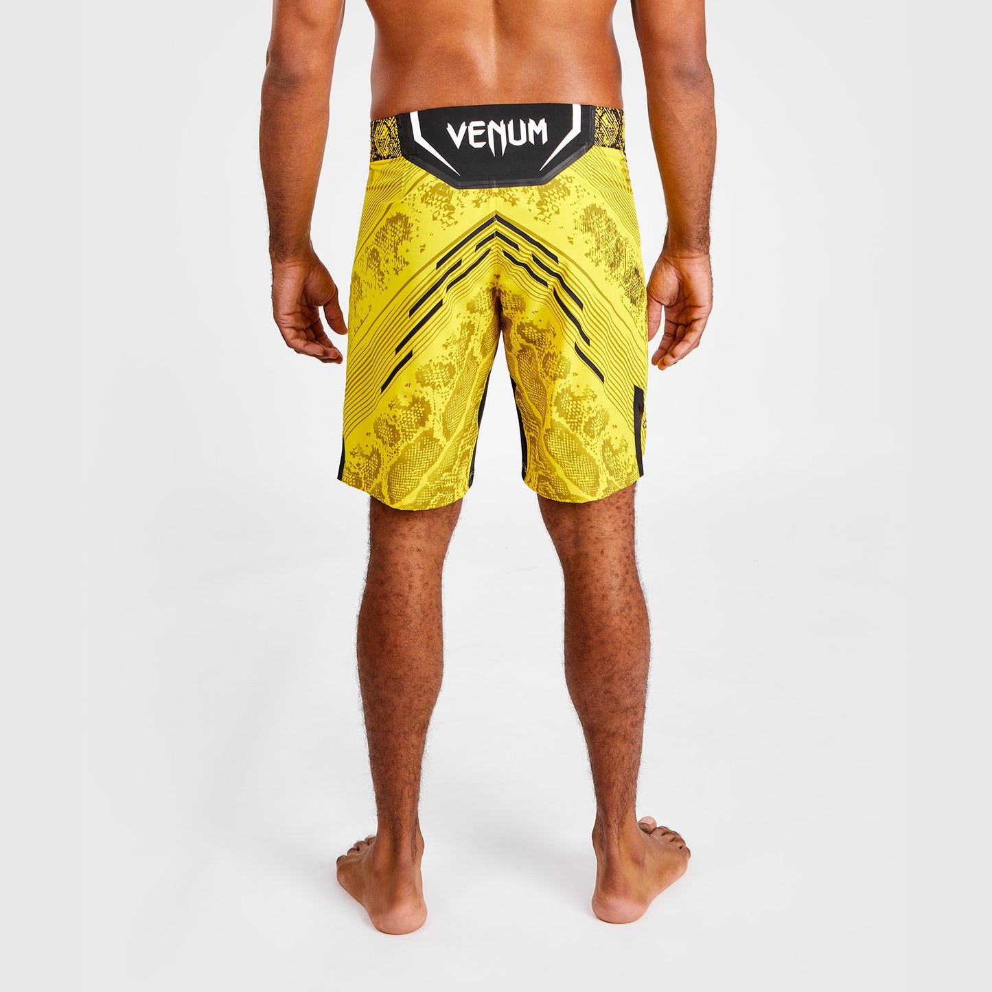 UFC Adrenaline by Venum Authentic Fight Night Men's Fight Short - Long Fit - Yellow