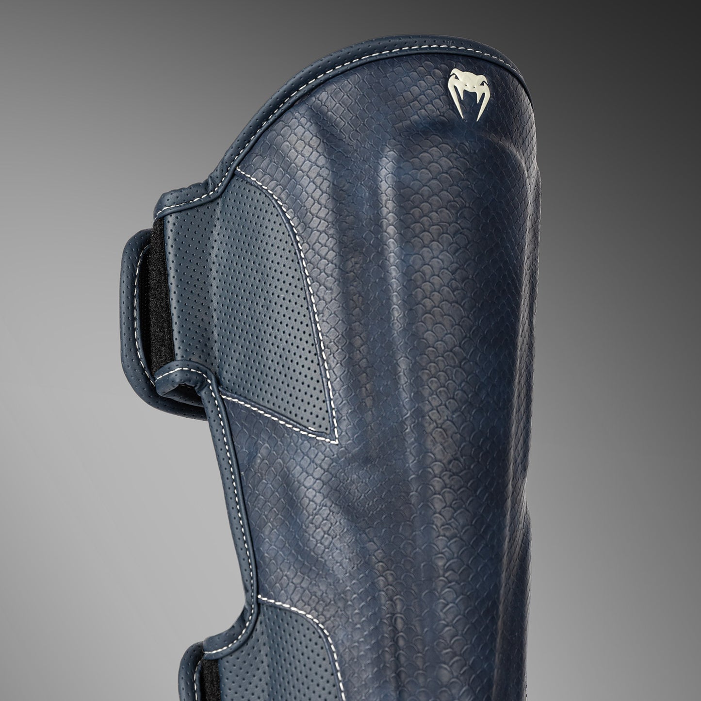 Venum Impact Evo Scales Shinguards - Midnight Blue