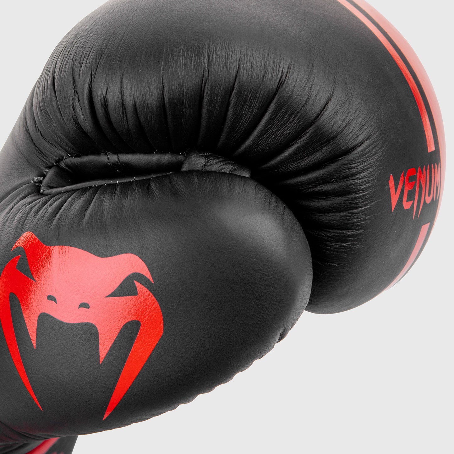 Venum Shield Pro Boxing Gloves Velcro - Black/Red