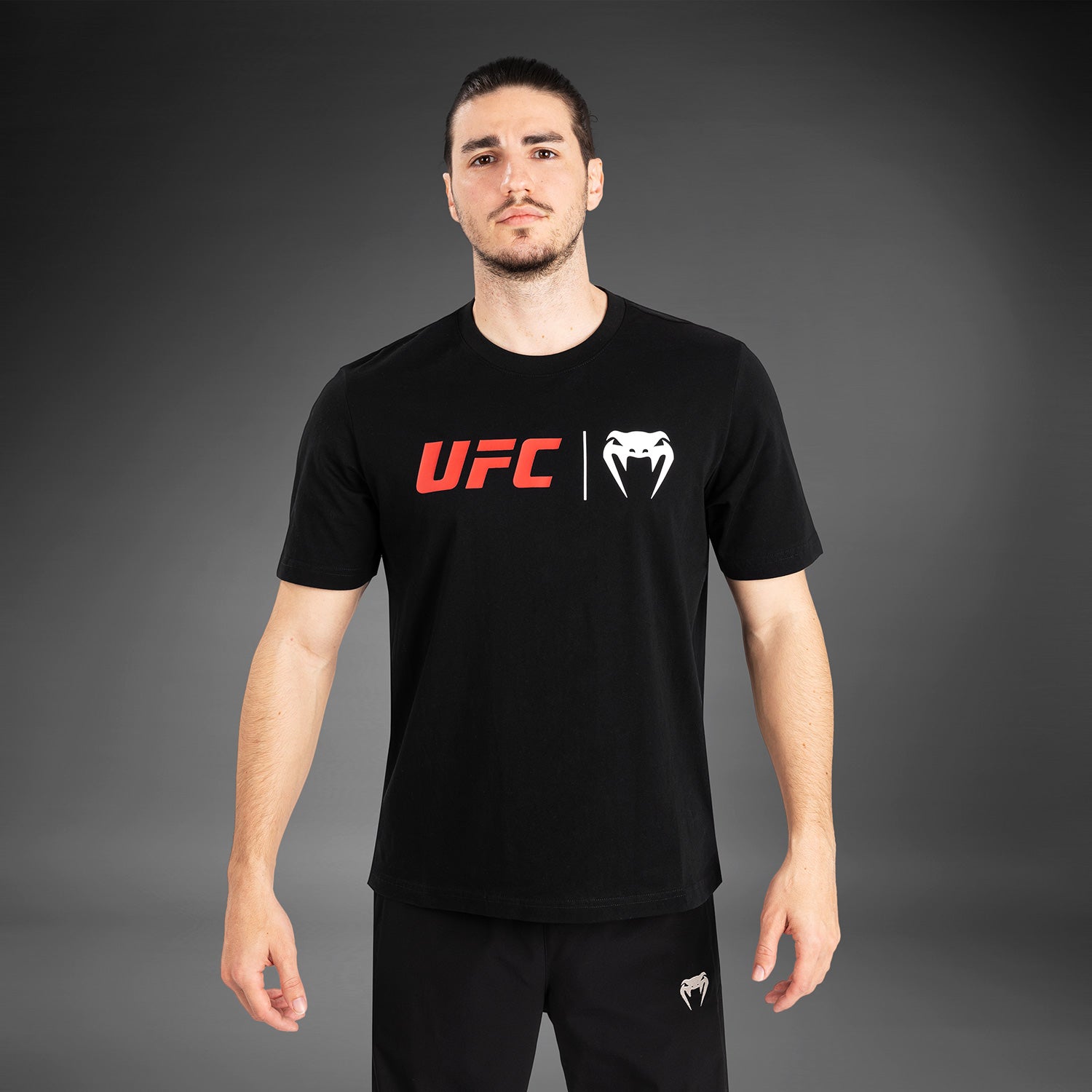 UFC Venum Classic T-Shirt - Black/Red - Venum Asia