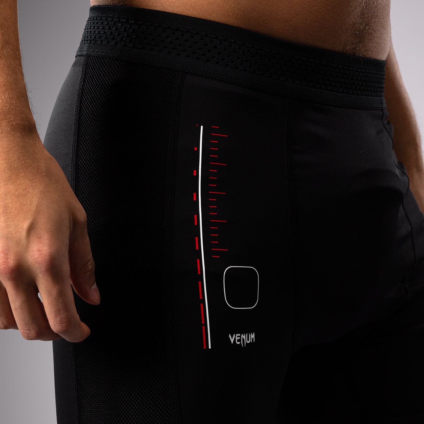 Venum Tactical XT Vale Tudo Shorts - Black/Fire Red