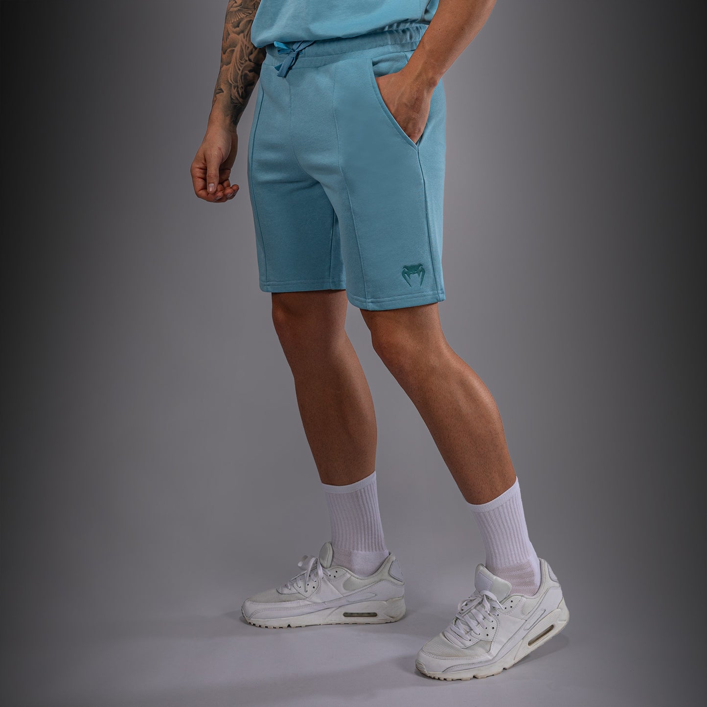 Venum Contender Fleece Cotton Shorts - Turquoise