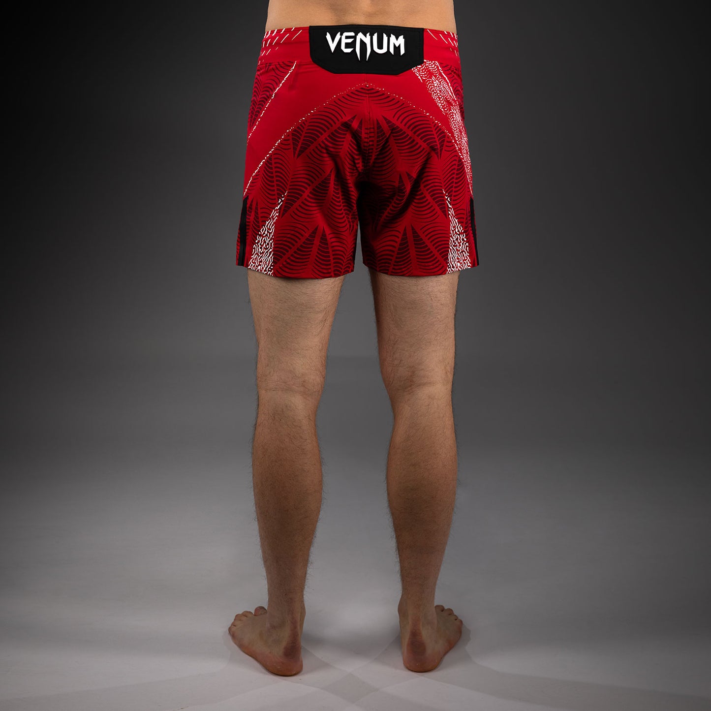 Men's UFC Zenith by Venum Red Authentic Fight Night Short Fit Fight Short