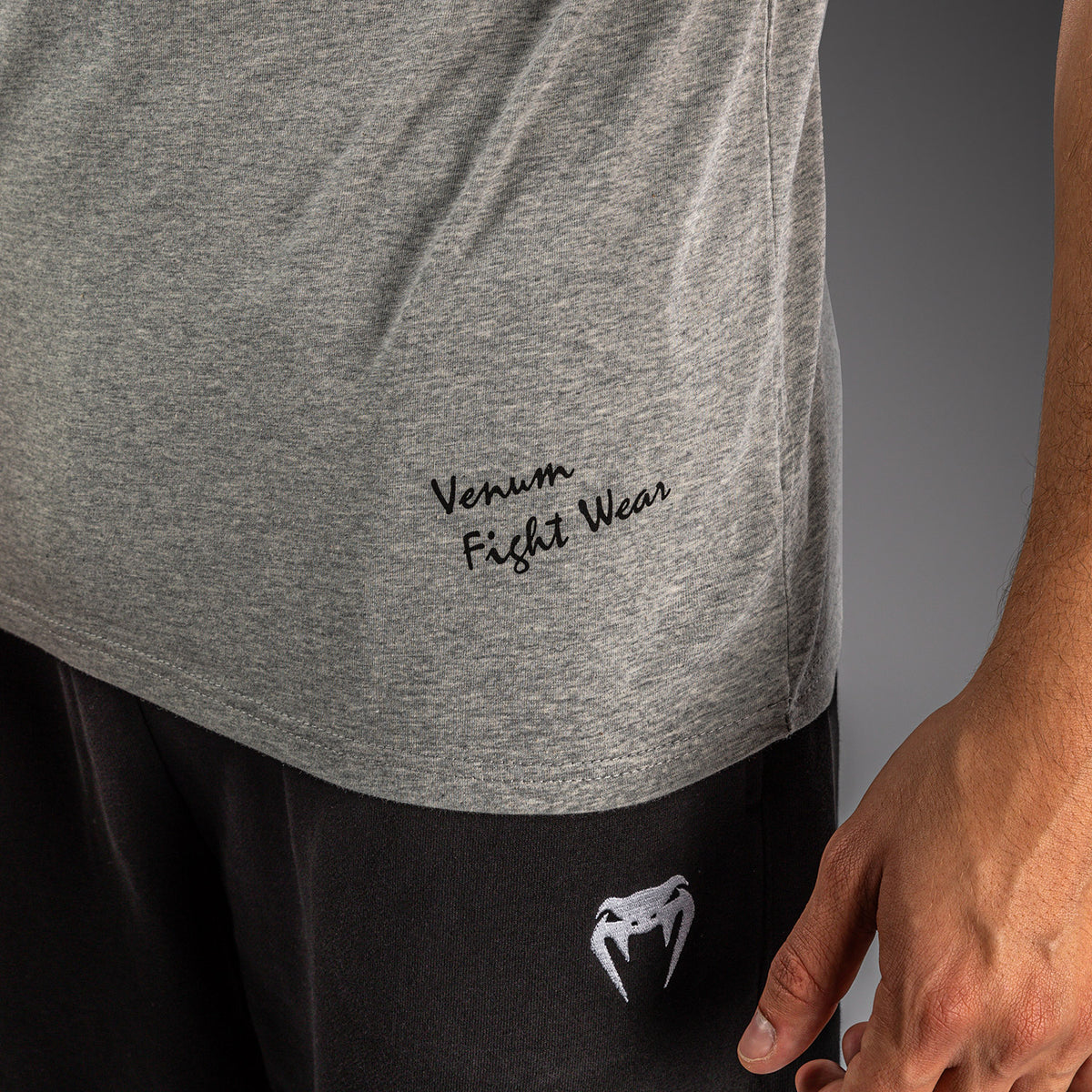 Venum Giant T-shirt - Grey/black