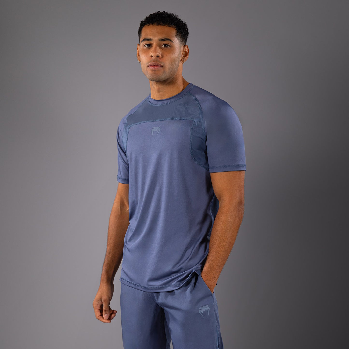 Venum G-Fit Air Men's Dry-Tech T-Shirt - Foggy Blue