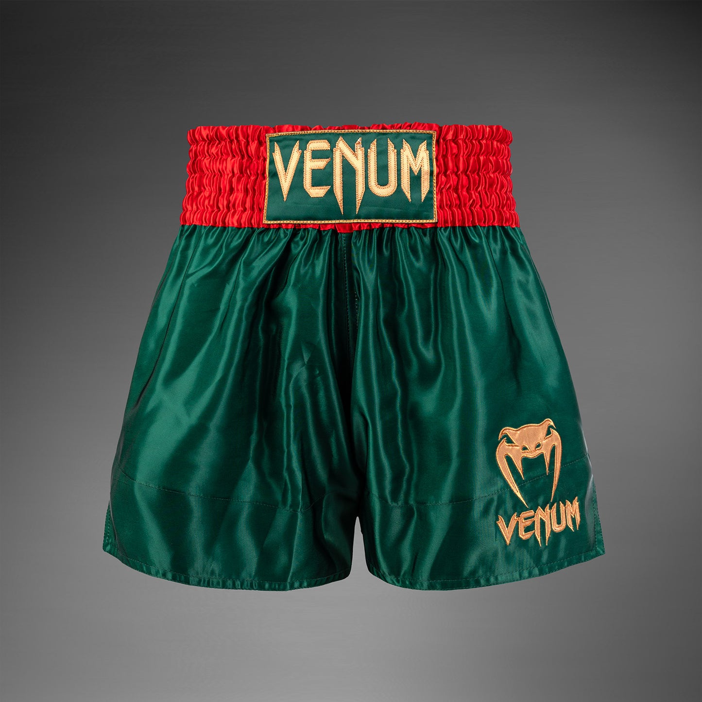 Venum Classic Muay Thai Shorts - Forest Green