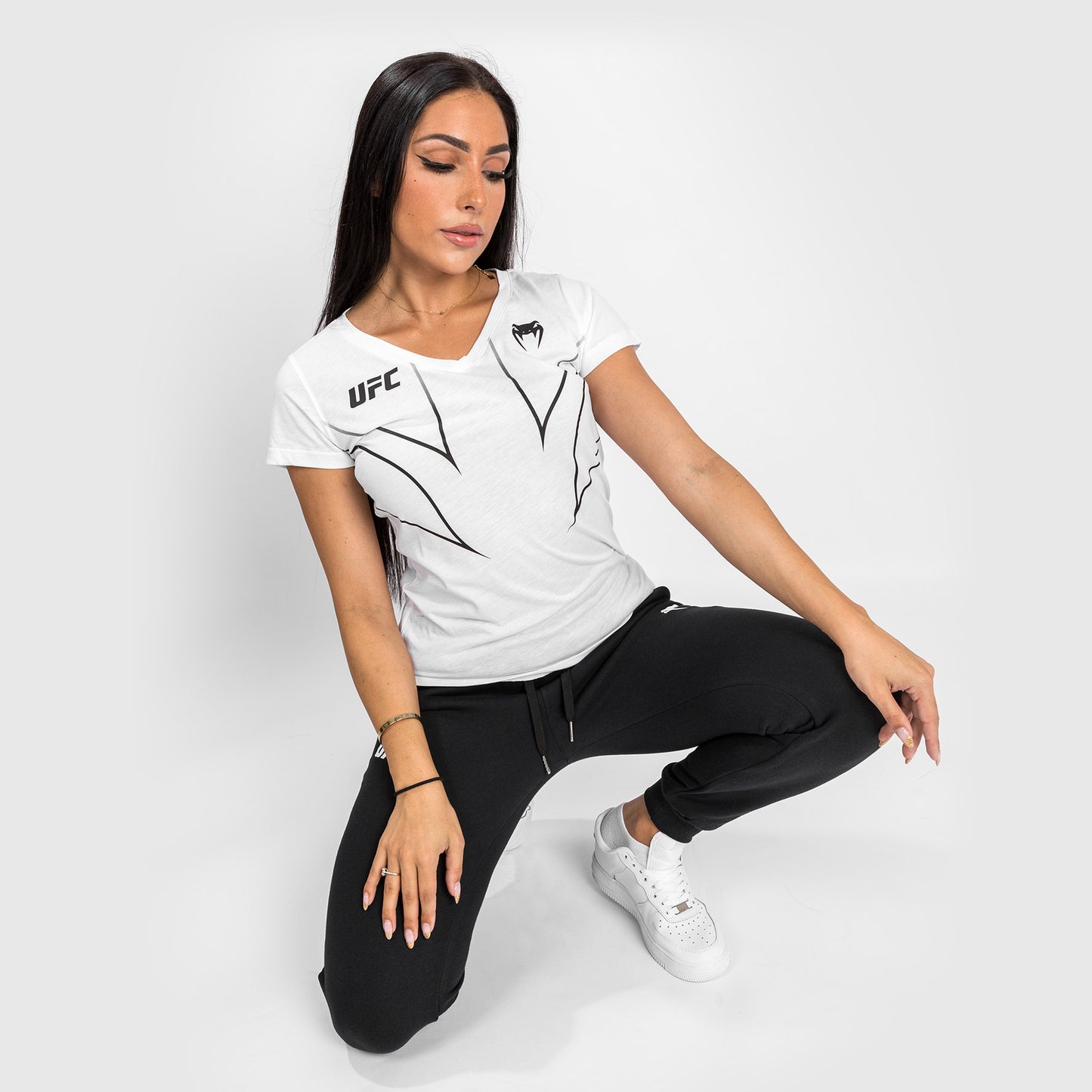 UFC Venum Fight Night 2.0 Replica Women's T-shirt - White