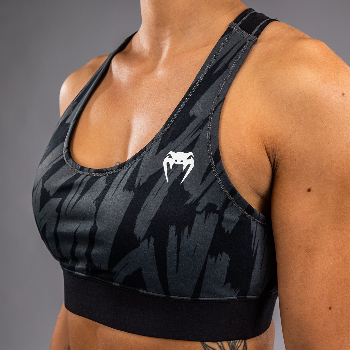 Venum Graffiti Women’s Sports Bra - Urban Charcoal