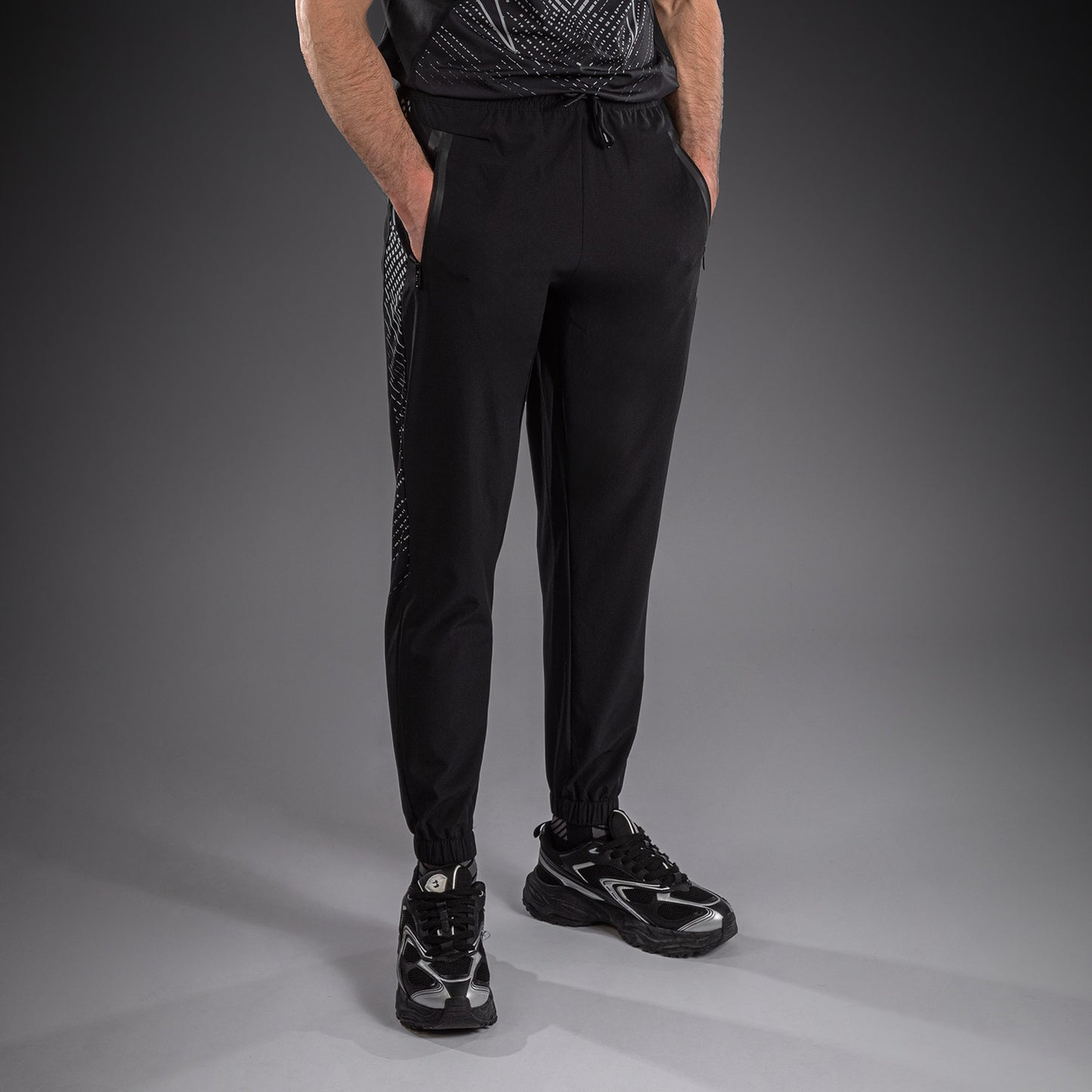 Venum Midnight Fury Joggers - Black/Grey/Silver