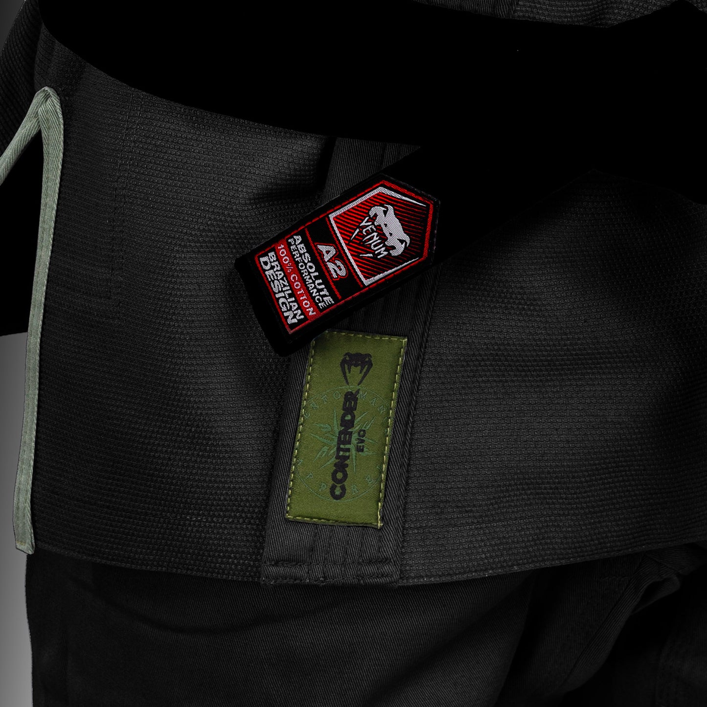 Venum Contender Evo 2.0 Brazilian Jiu Jitsu Gi 380g - Black