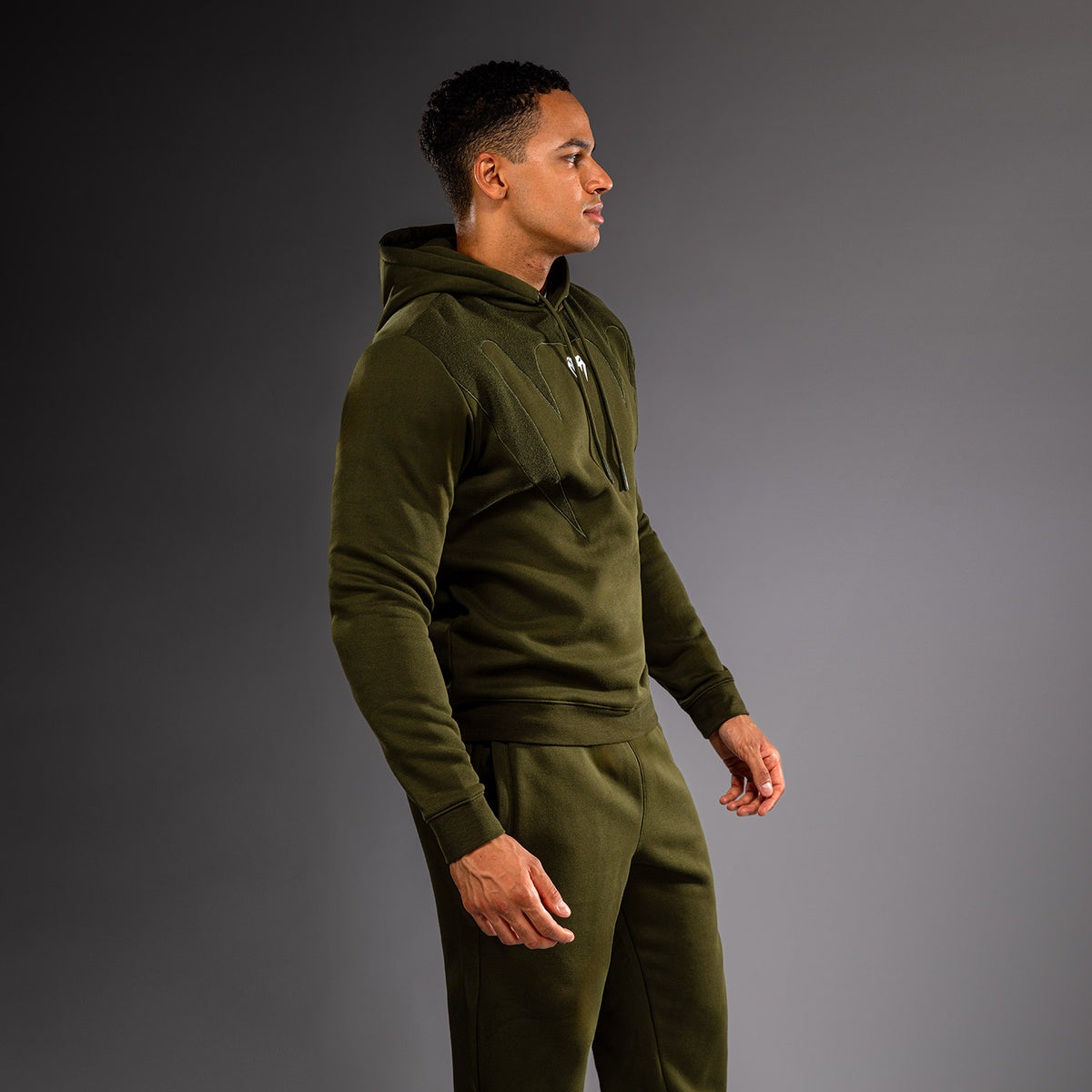 Venum Attack Fleece & Weave Hoodie - Khaki