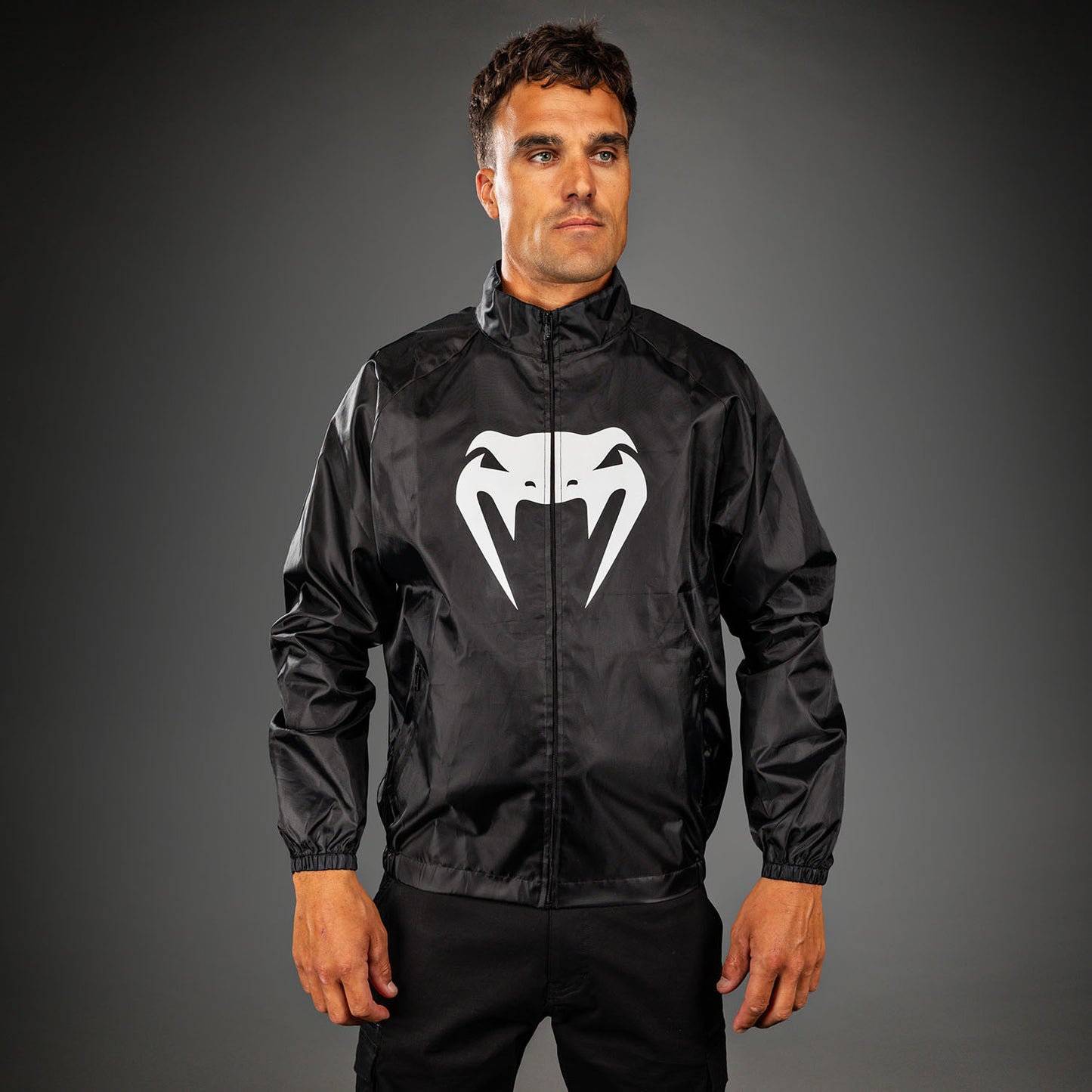 Venum MX Basics Training Jacket - Black/White