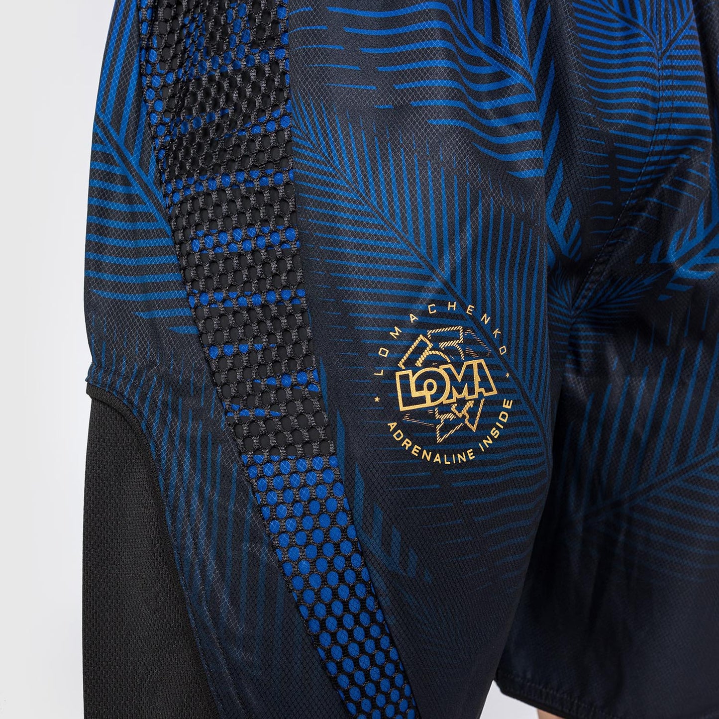 Venum Phantom Loma Boxing Short - Black/Blue