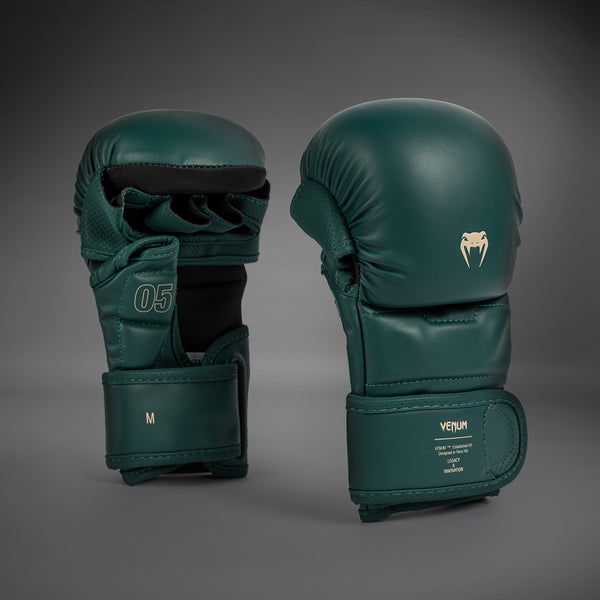 Venum Impact Evo MMA Sparring Gloves - Emerald Green - Venum Asia