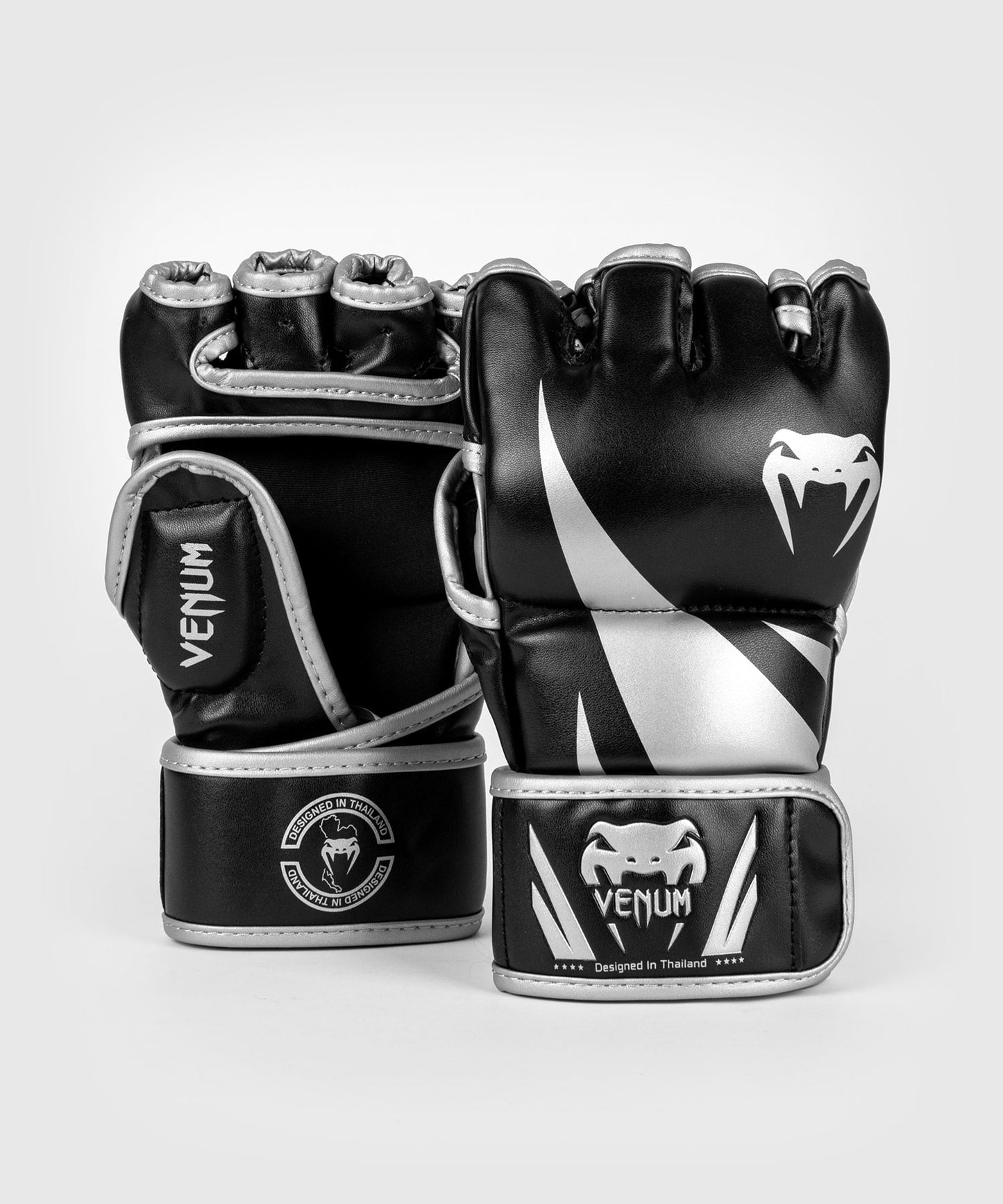 Venum Challenger MMA Gloves - Black/Silver