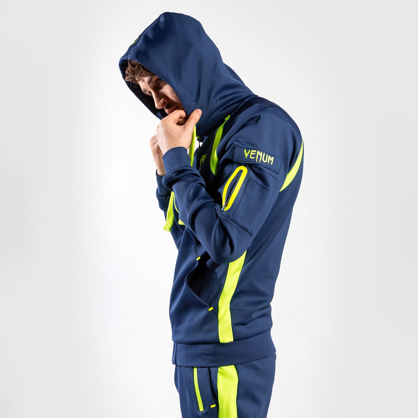 Venum Origins Hoodie Loma Edition Blue/Yellow