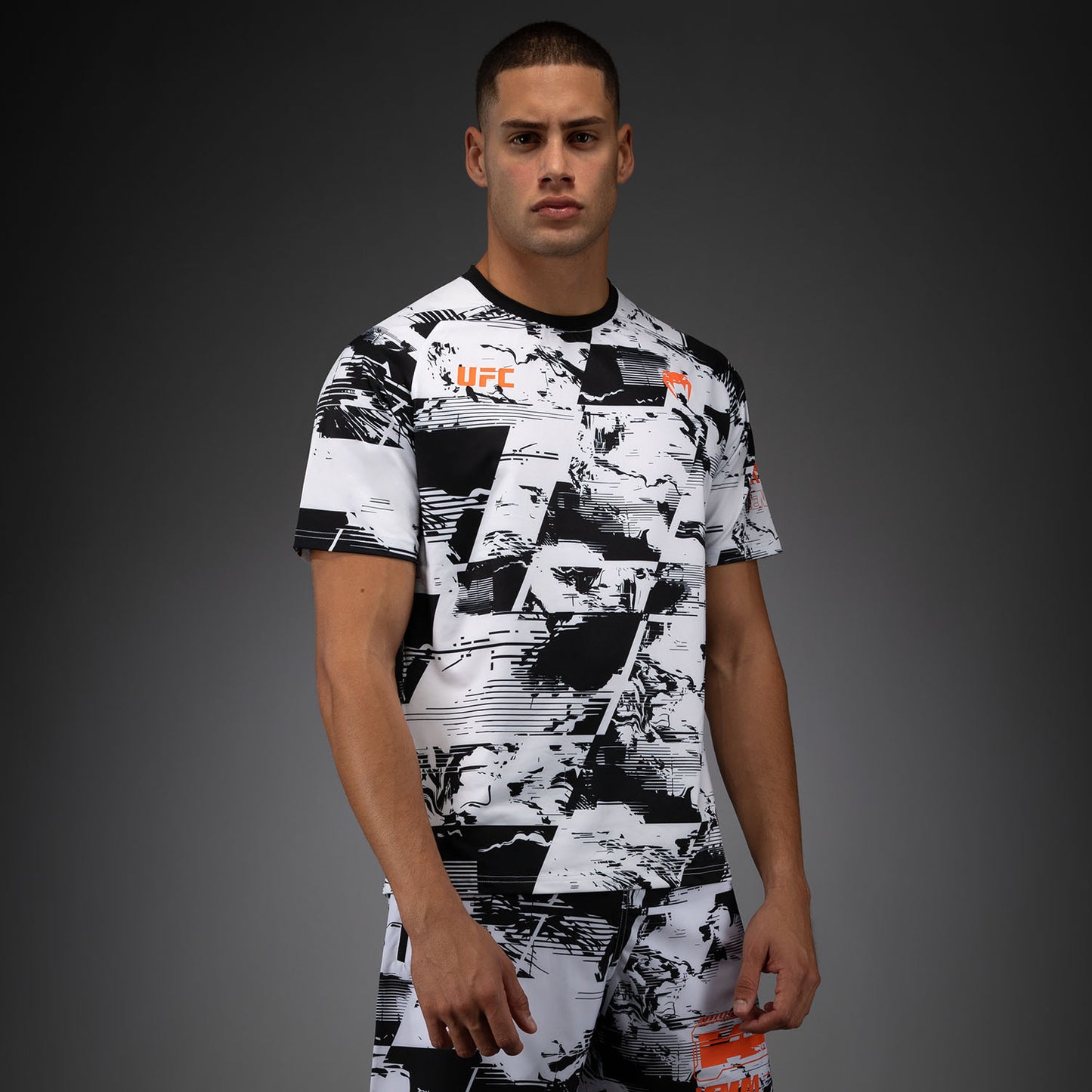 Men's UFC Zenith by Venum White Authentic Fight Week Performance Short Sleeve T-Shirt