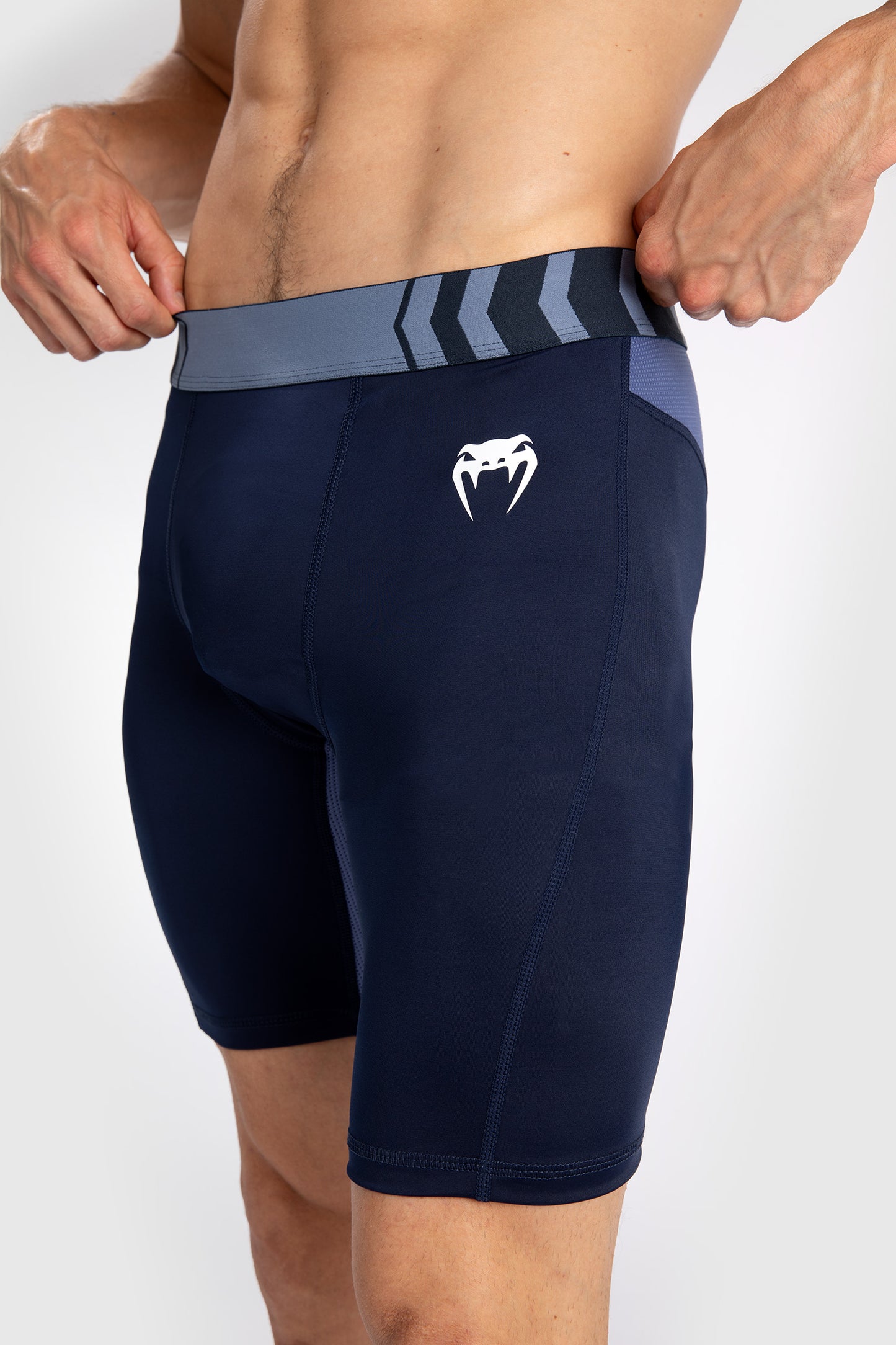 Venum Tempest Men's Vale Tudo - Navy Blue/Blue