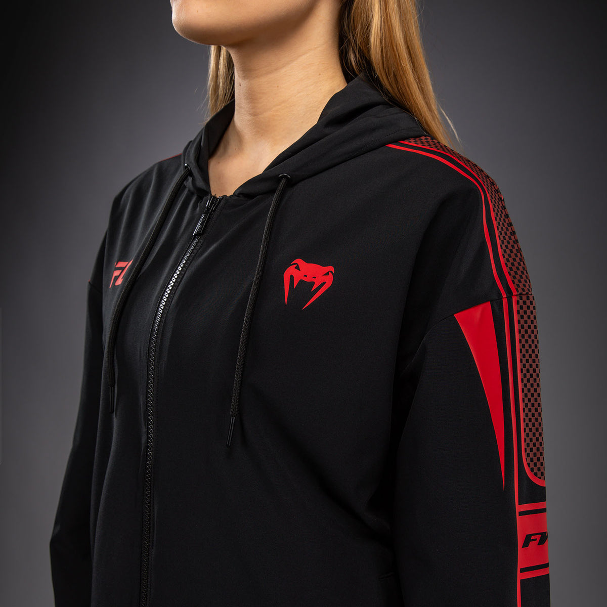 Venum UFC Unity by Venum Authentic Fight Week Women's Zip Hoodie - Black