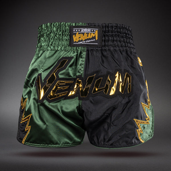 Venum Inferno 2.0 Muay Thai Shorts - Black/Khaki - Venum Asia