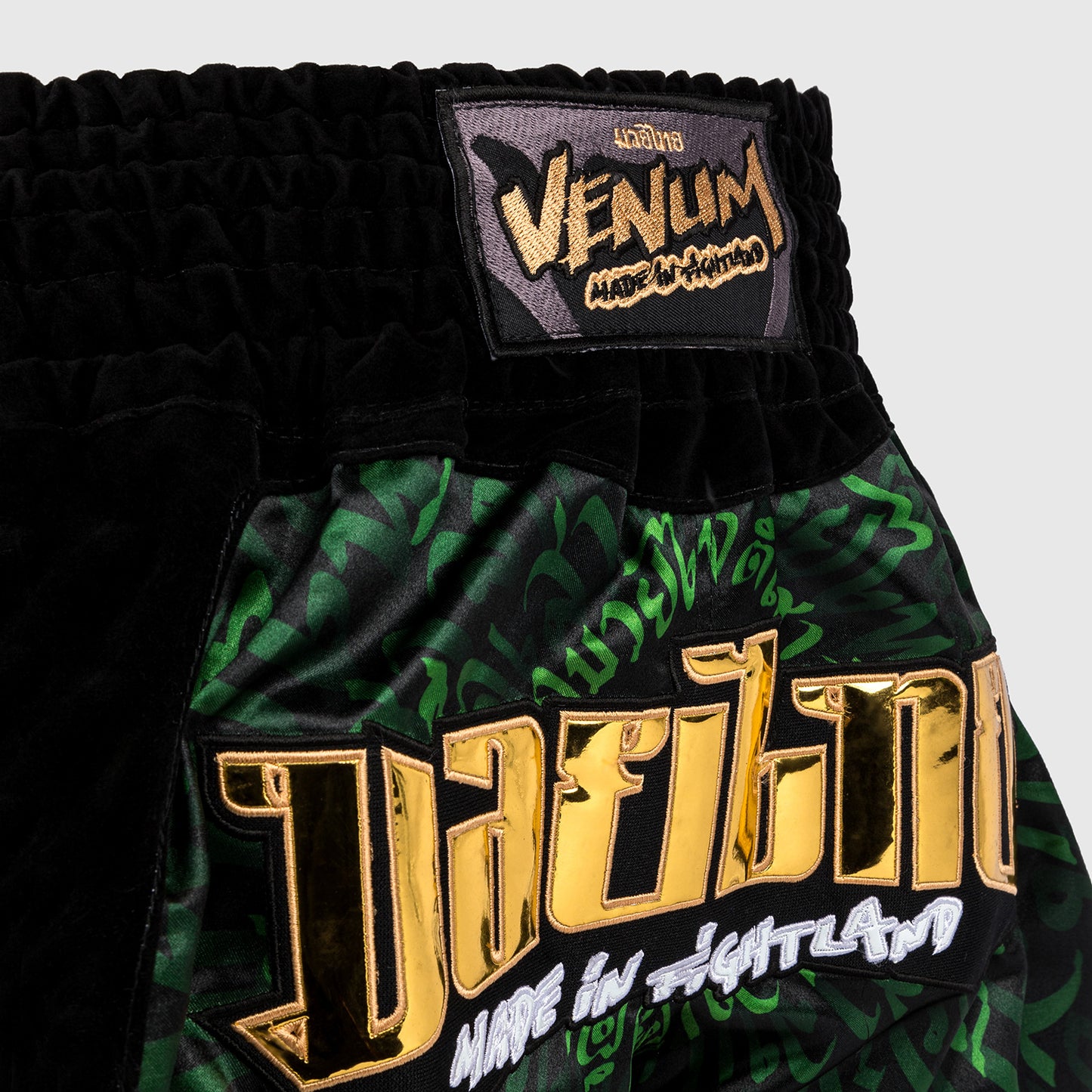Venum Attack Muay Thaï Short - Black/Green