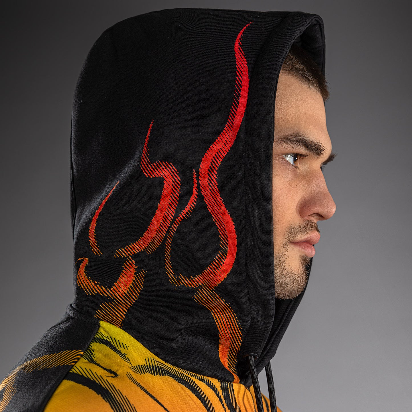 Venum x TEKKEN 8 Pullover Hoodie - Yoshimitsu - Black/Orange