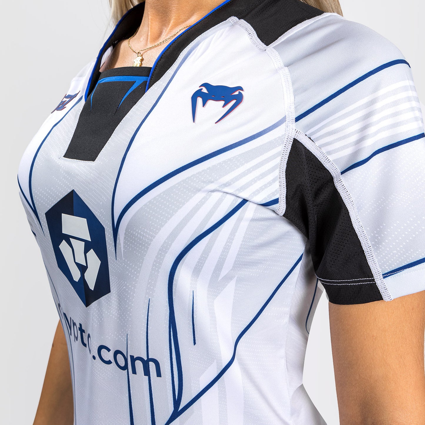 Venum UFC Authentic Fight Night 2.0 Midnight Edition Women's Walkout Jersey – Ice