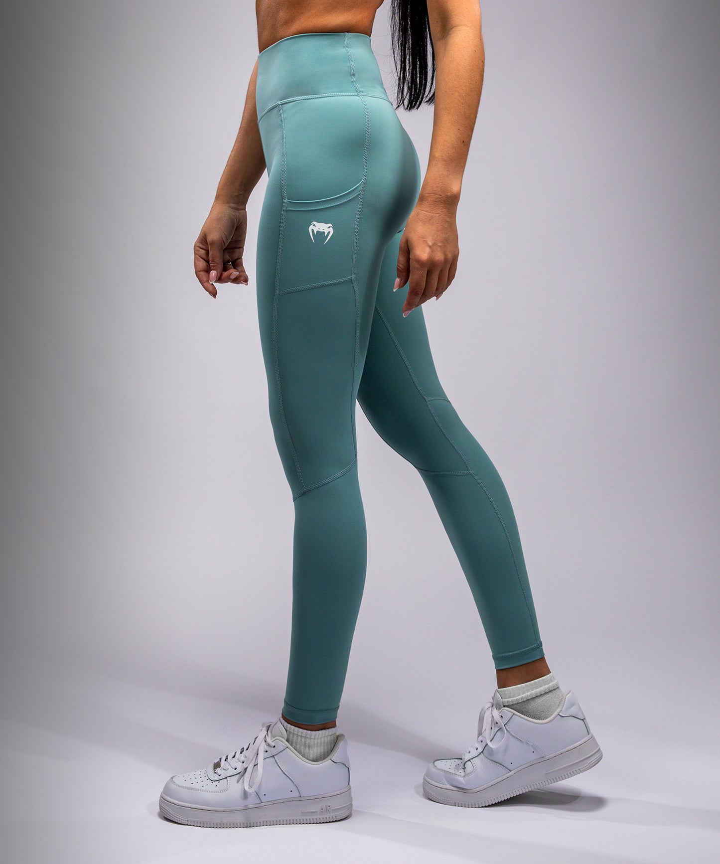 Venum Essential Women's Performance Leggings - Aqua Green