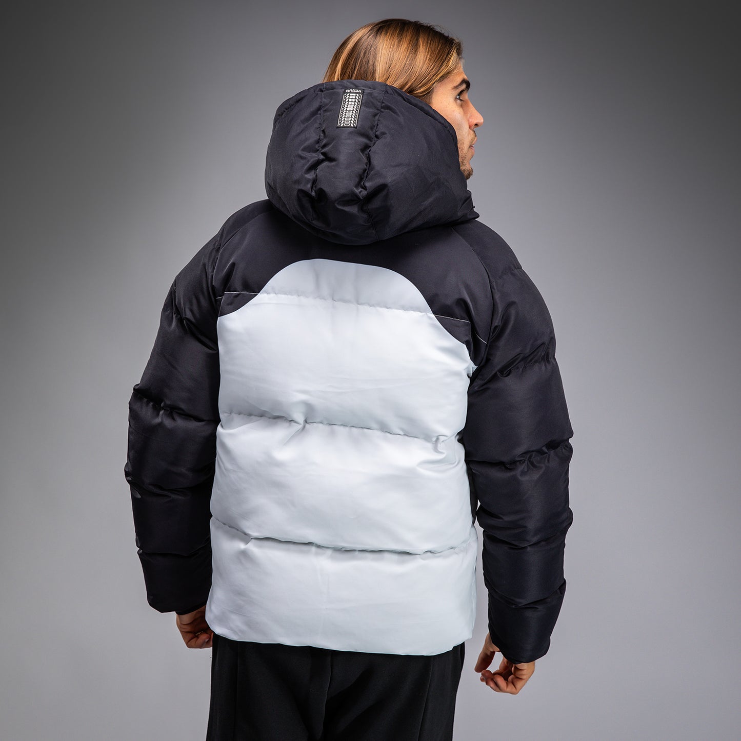 Venum Attack Down Jacket - Black/Ice