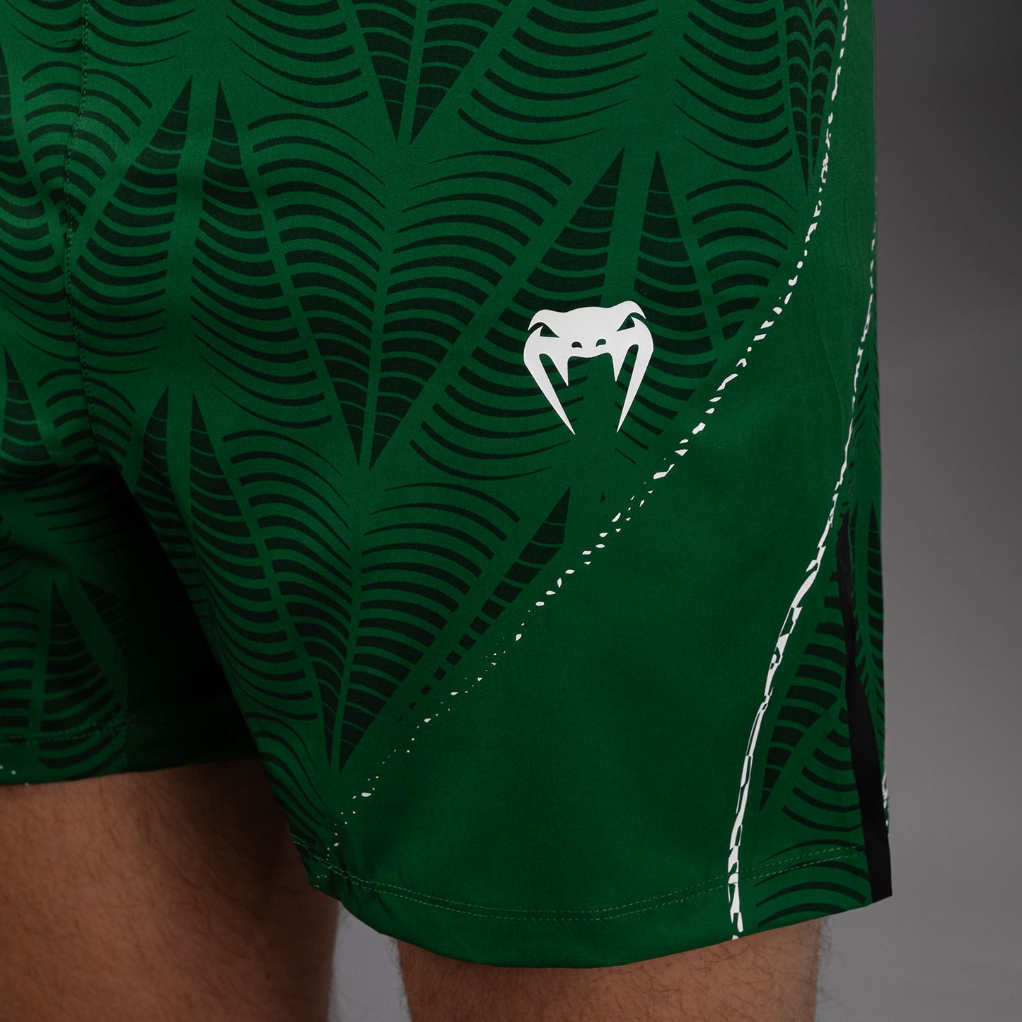 Men's UFC Zenith by Venum Green Authentic Fight Night Short Fit Fight Short