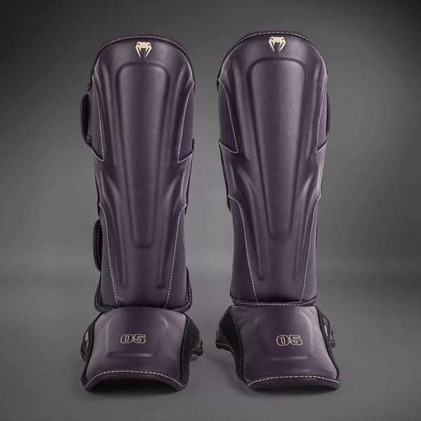 Venum Impact Evo Shin Guards - Deep Purple - Venum Asia