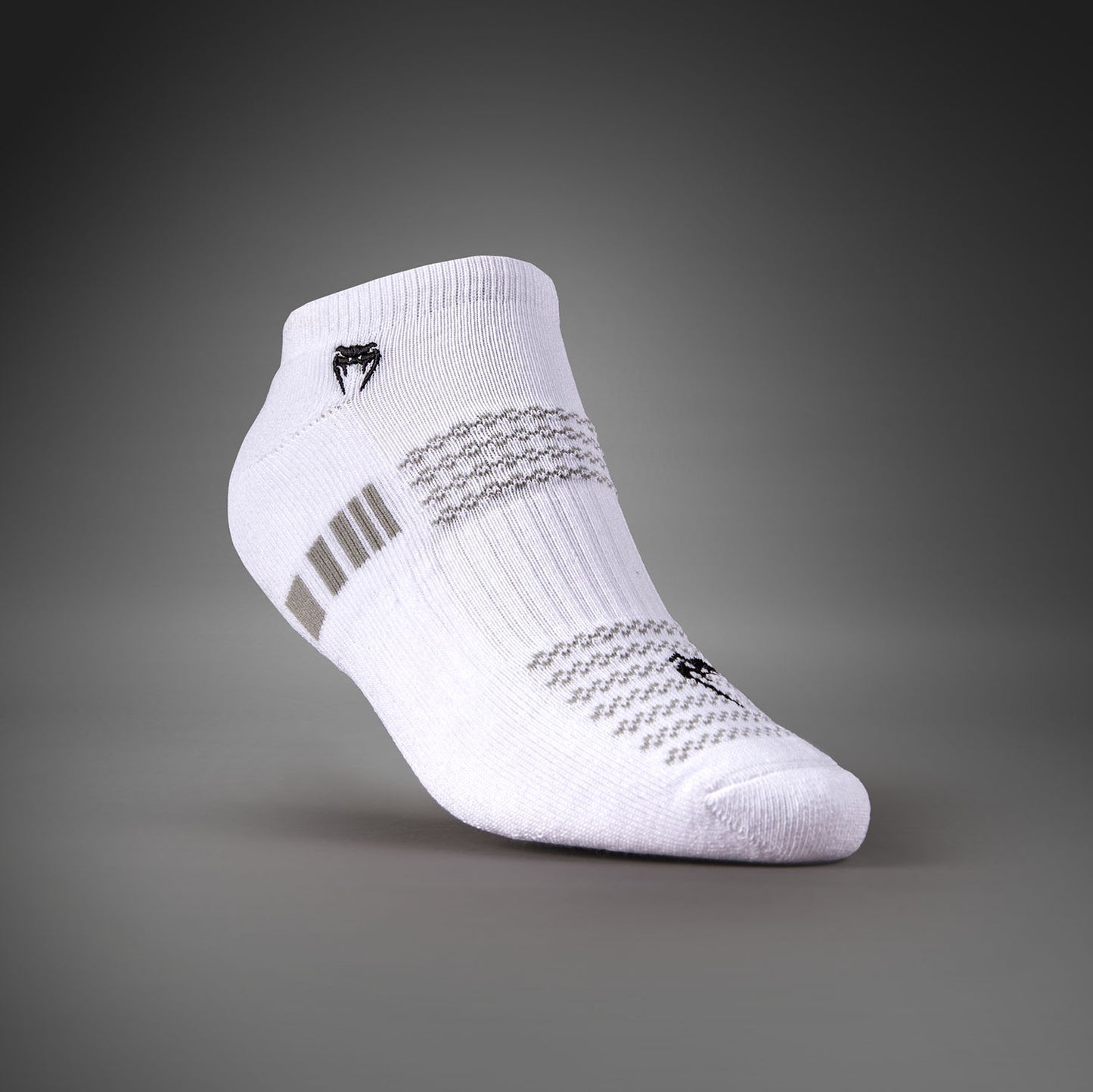 Venum Vector No-Show Socks - White/Grey