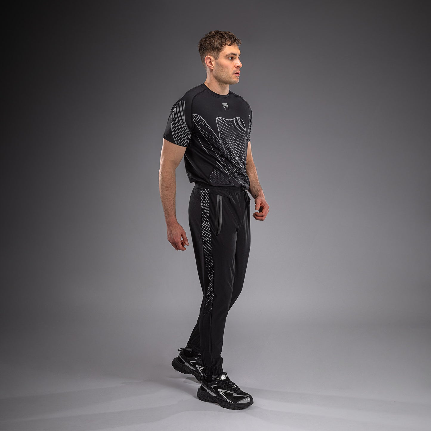 Venum Midnight Fury Joggers - Black/Grey/Silver