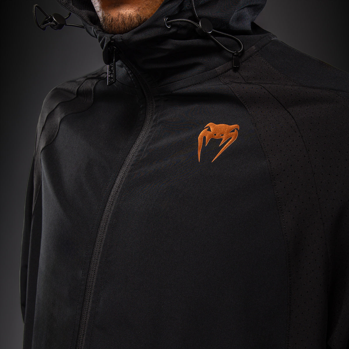 Venum G-Fit Revolution Track Jacket - Black/Copper