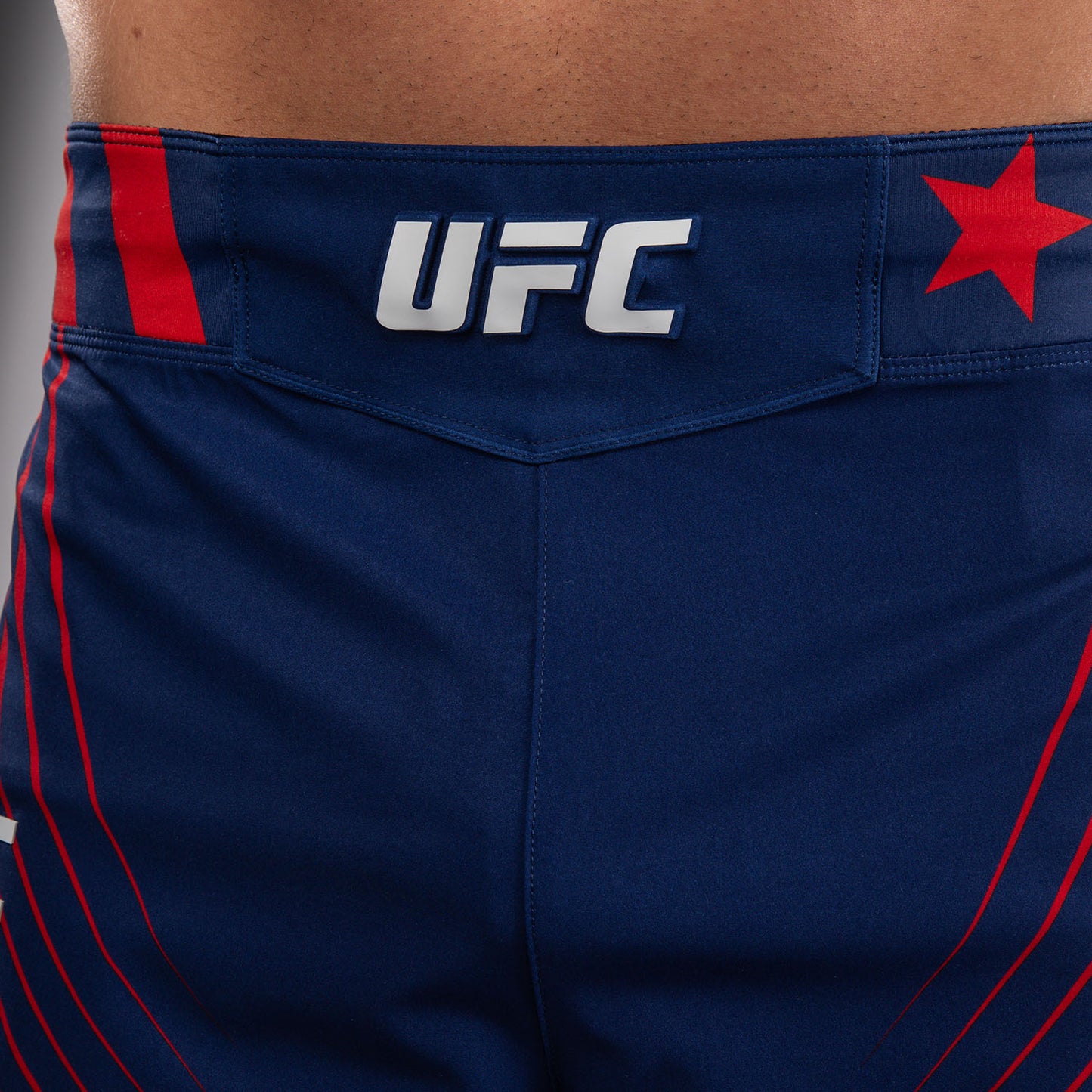 Men's UFC Freedom 250 by Venum Blue Custom Authentic Fight Night Short Fit Fight Short
