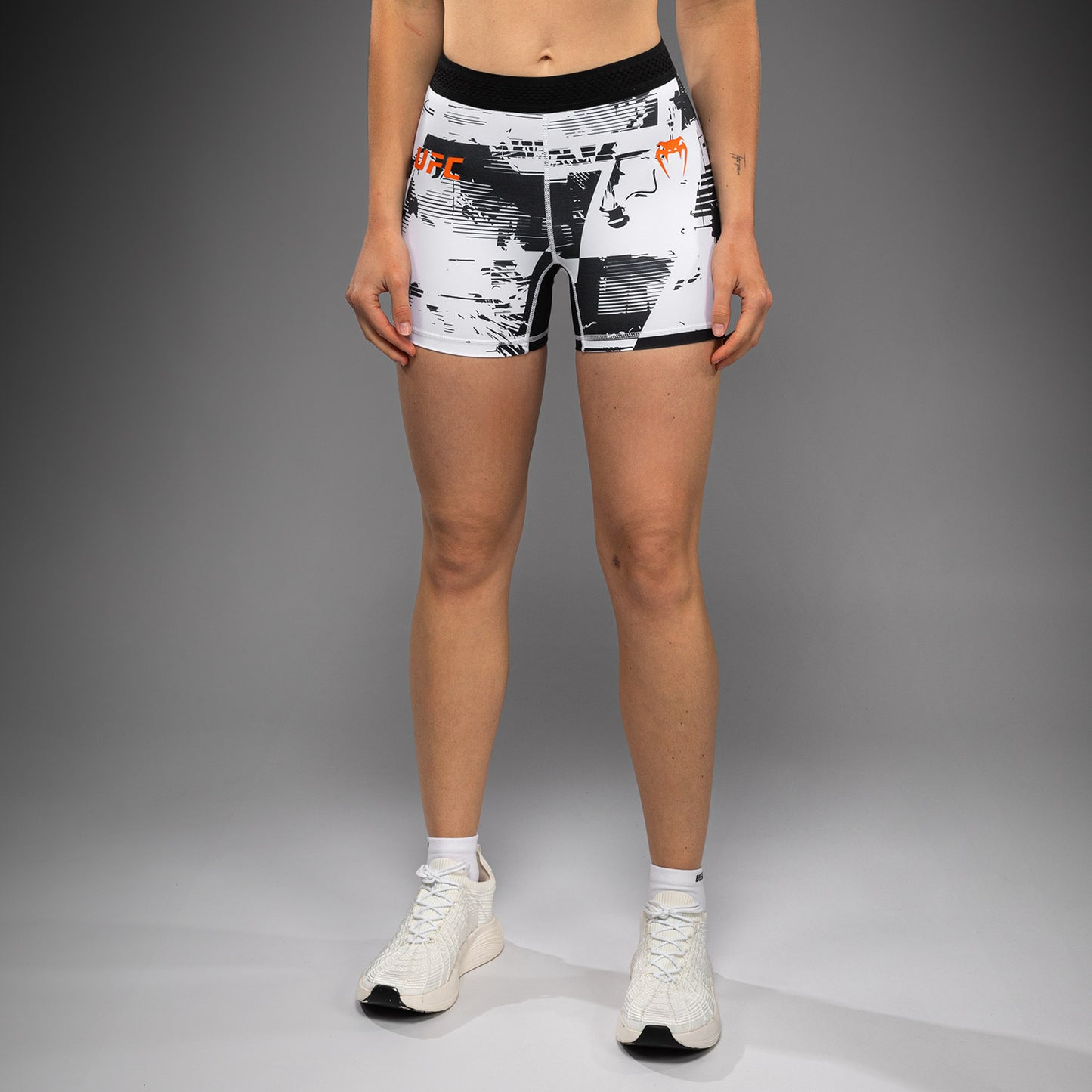 Women’s UFC Zenith by Venum White Authentic Fight Week Performance Vale Tudo Short