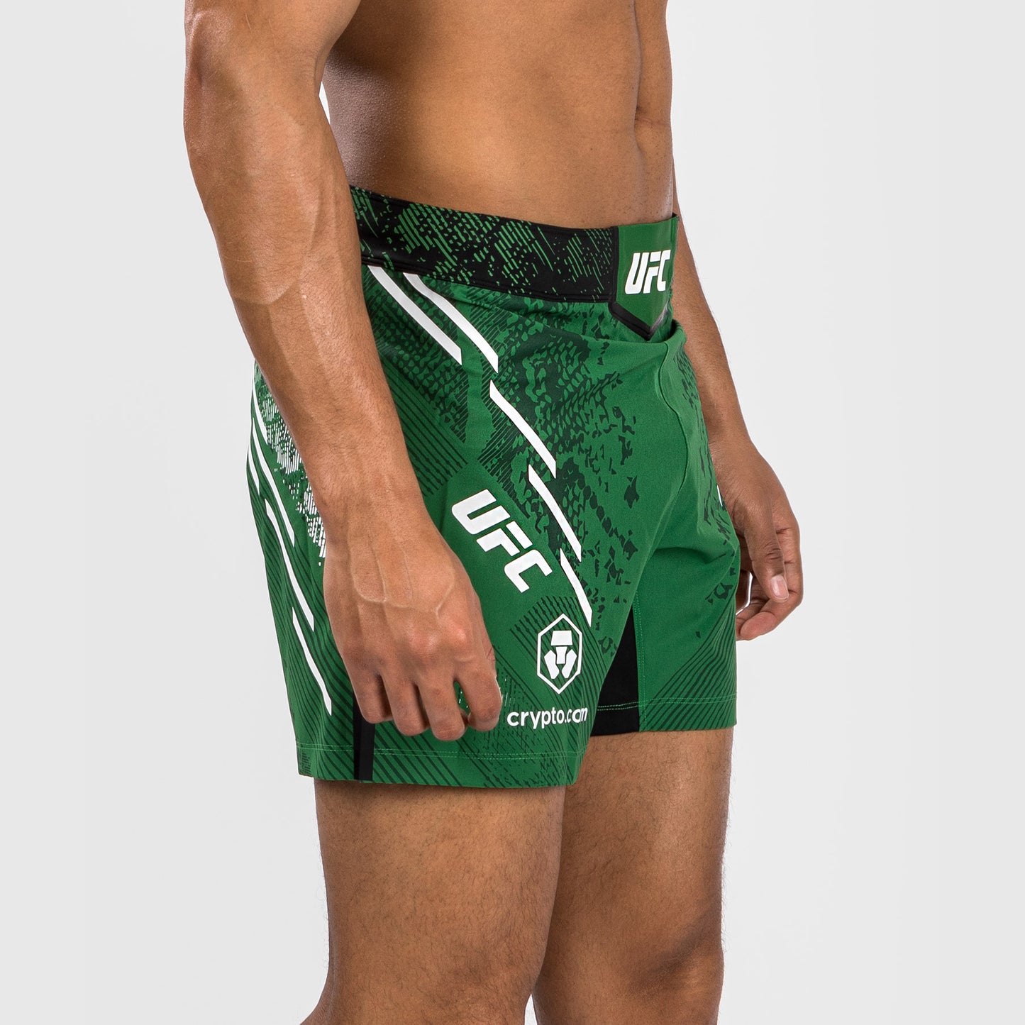 UFC Adrenaline by Venum Authentic Fight Night Men's Fight Short - Short Fit - Green