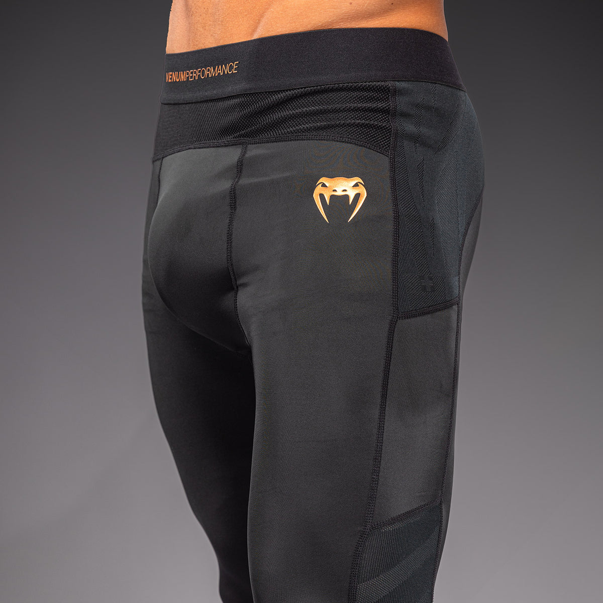 Venum G-Fit Revolution Spats - Black/Copper