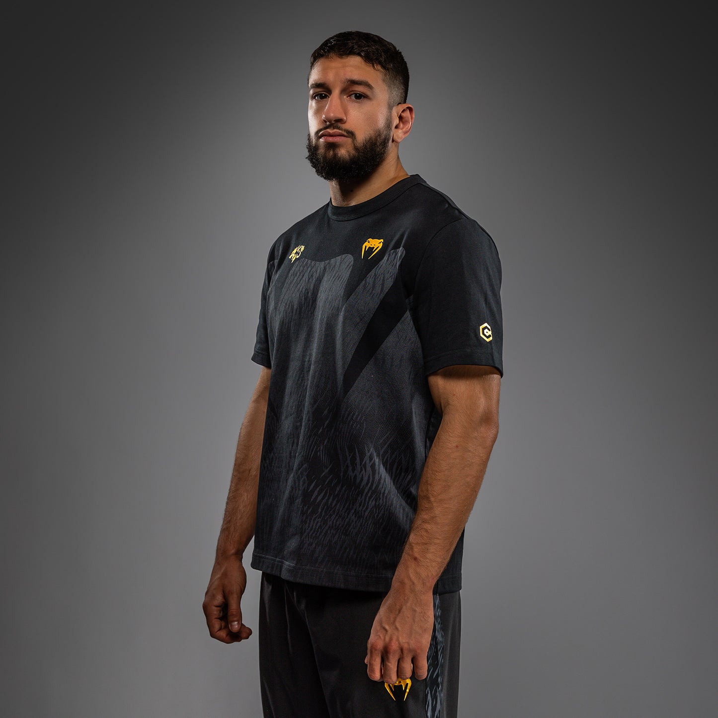 Venum x Chimaev T-Shirt - Black/Grey