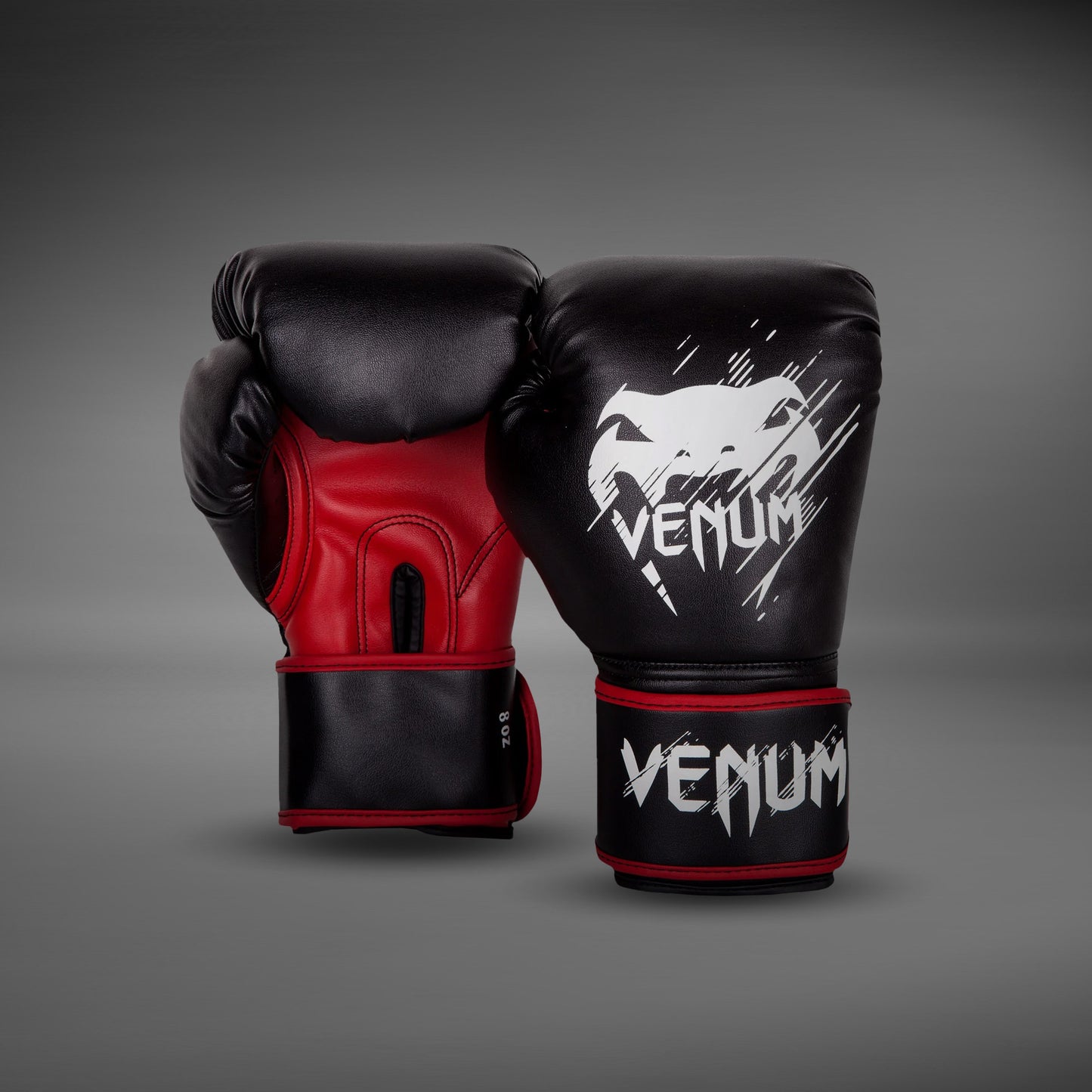 Venum Contender Kids Boxing Gloves - Black/Red