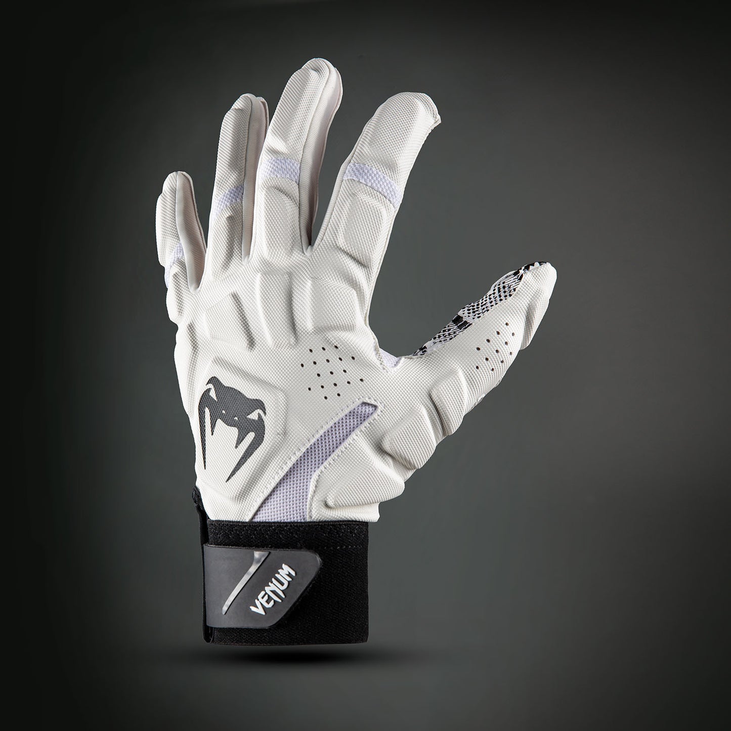 WHITE/BLACK Venum Elite Xtp Football Gloves