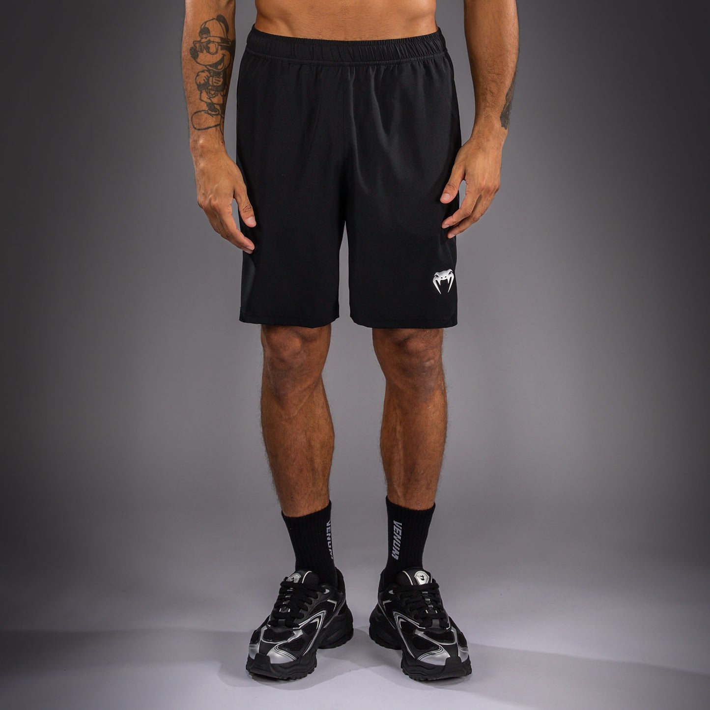Venum Contender Training Shorts - Black/Silver