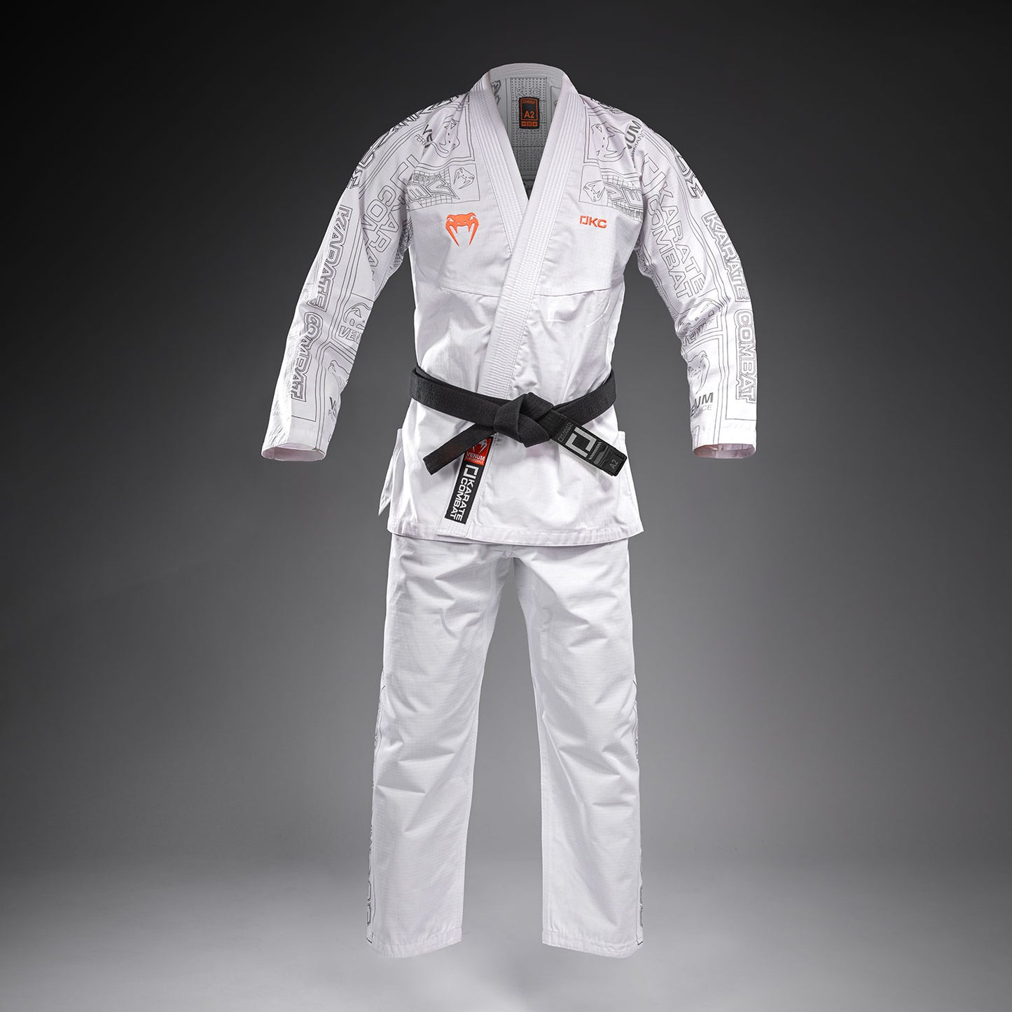 Karate Combat by Venum BJJ Gi - White/Grey