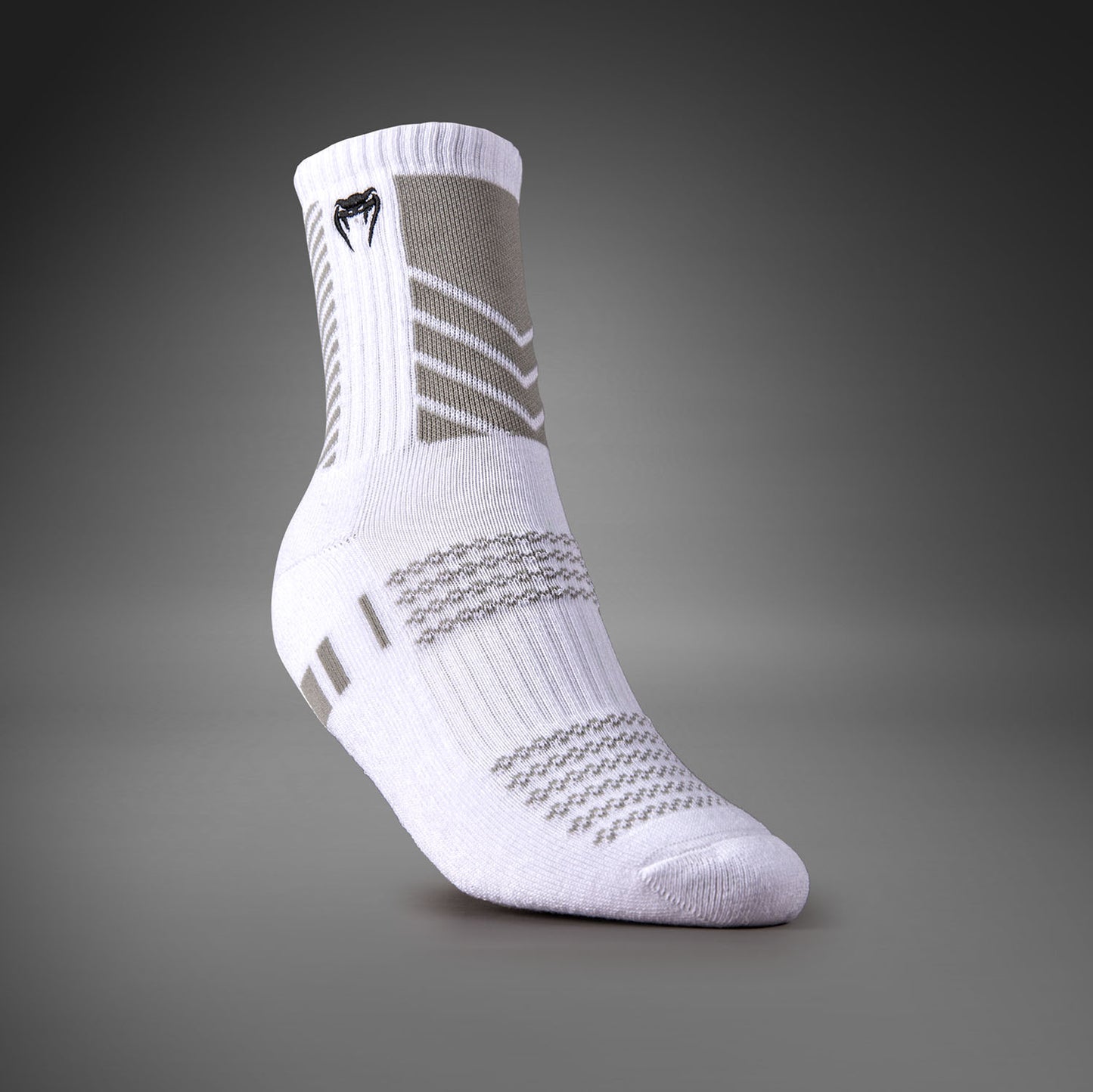 Venum Vector Crew Socks - White/Grey