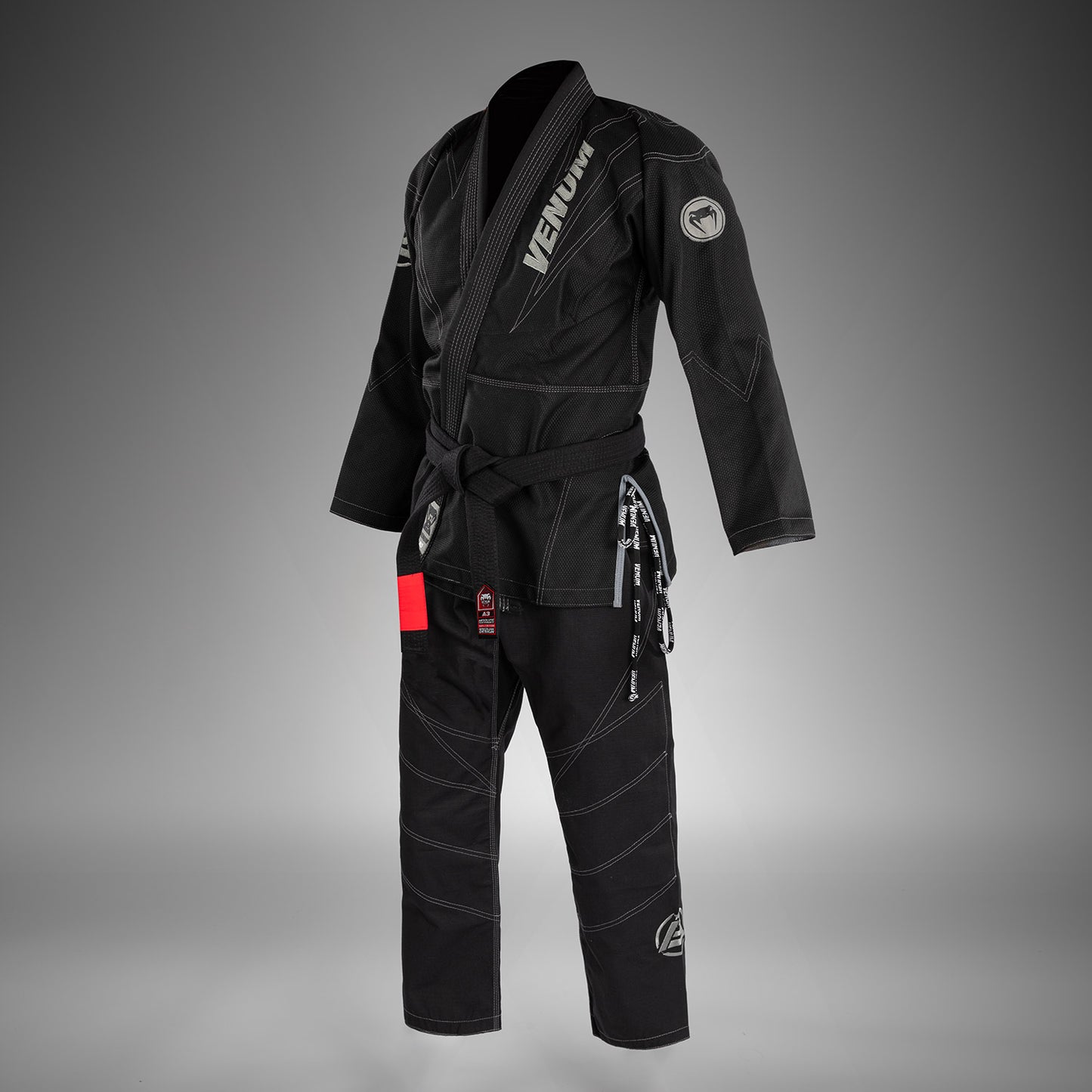 Venum x Polaris BJJ Gi - Black/Storm Grey