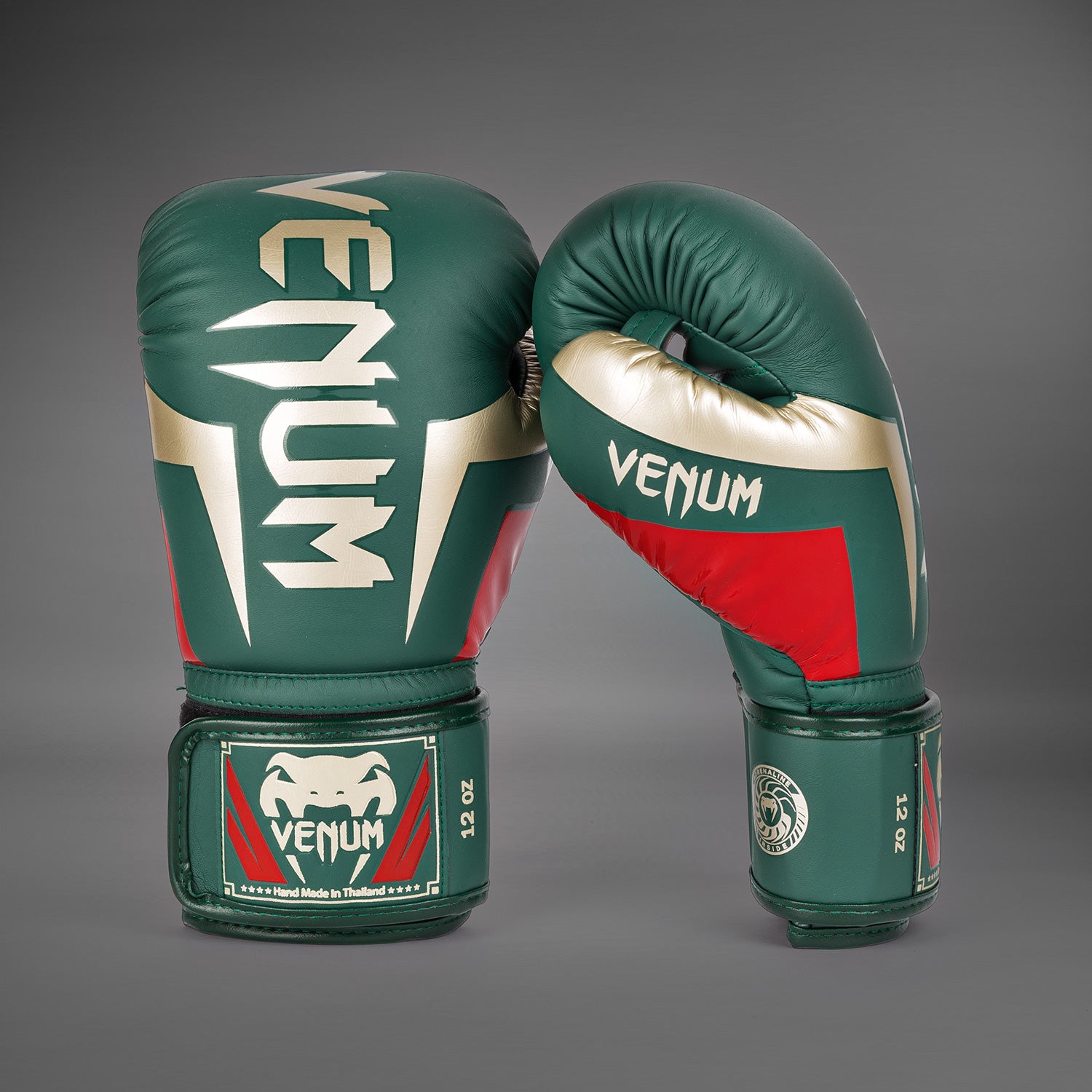 Venum Elite Boxing Gloves - Green - Special Edition - Venum Asia