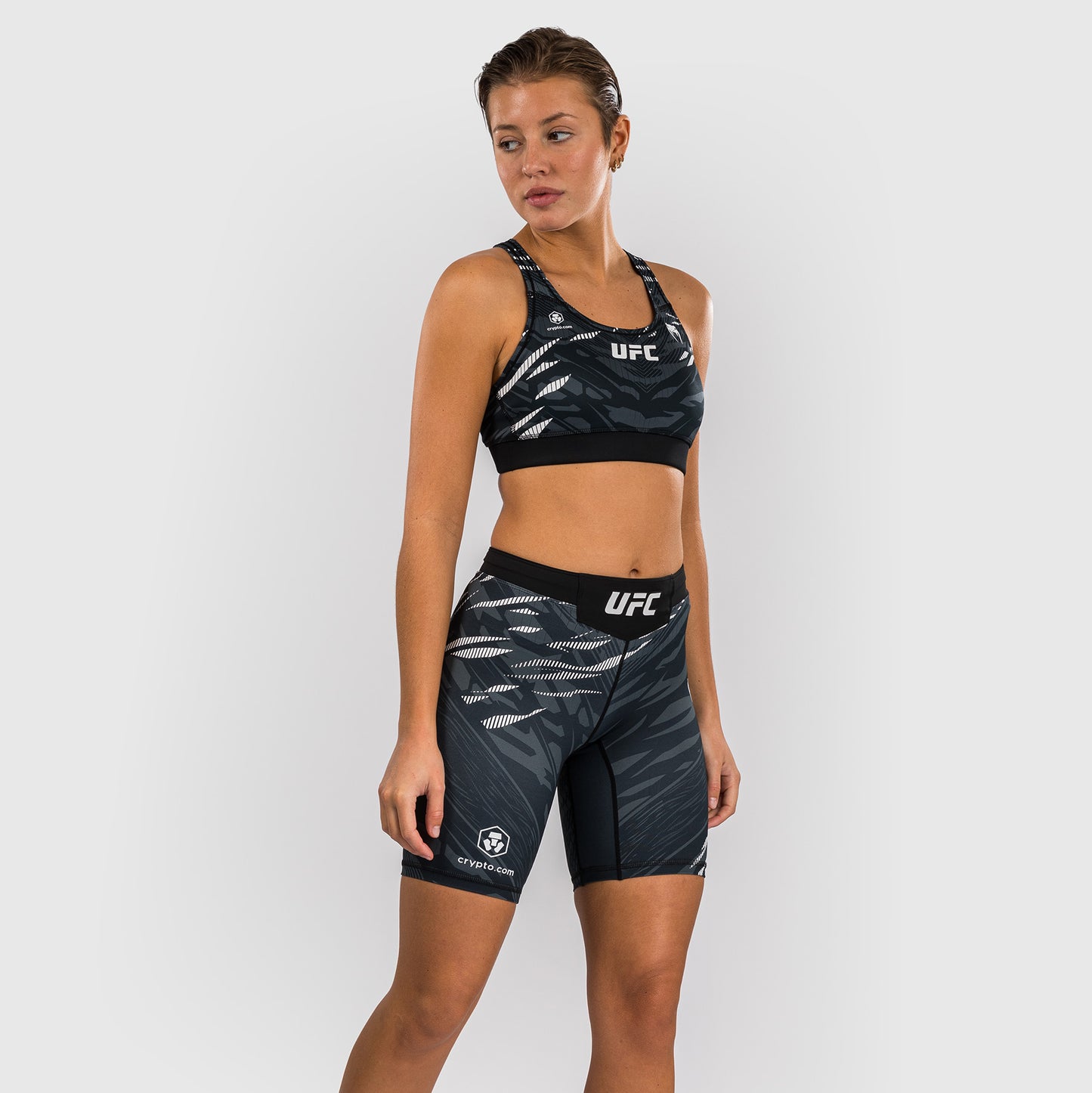 UFC Fusion by Venum Authentic Fight Night Women’s Vale Tudo Short - Long Fit - Black
