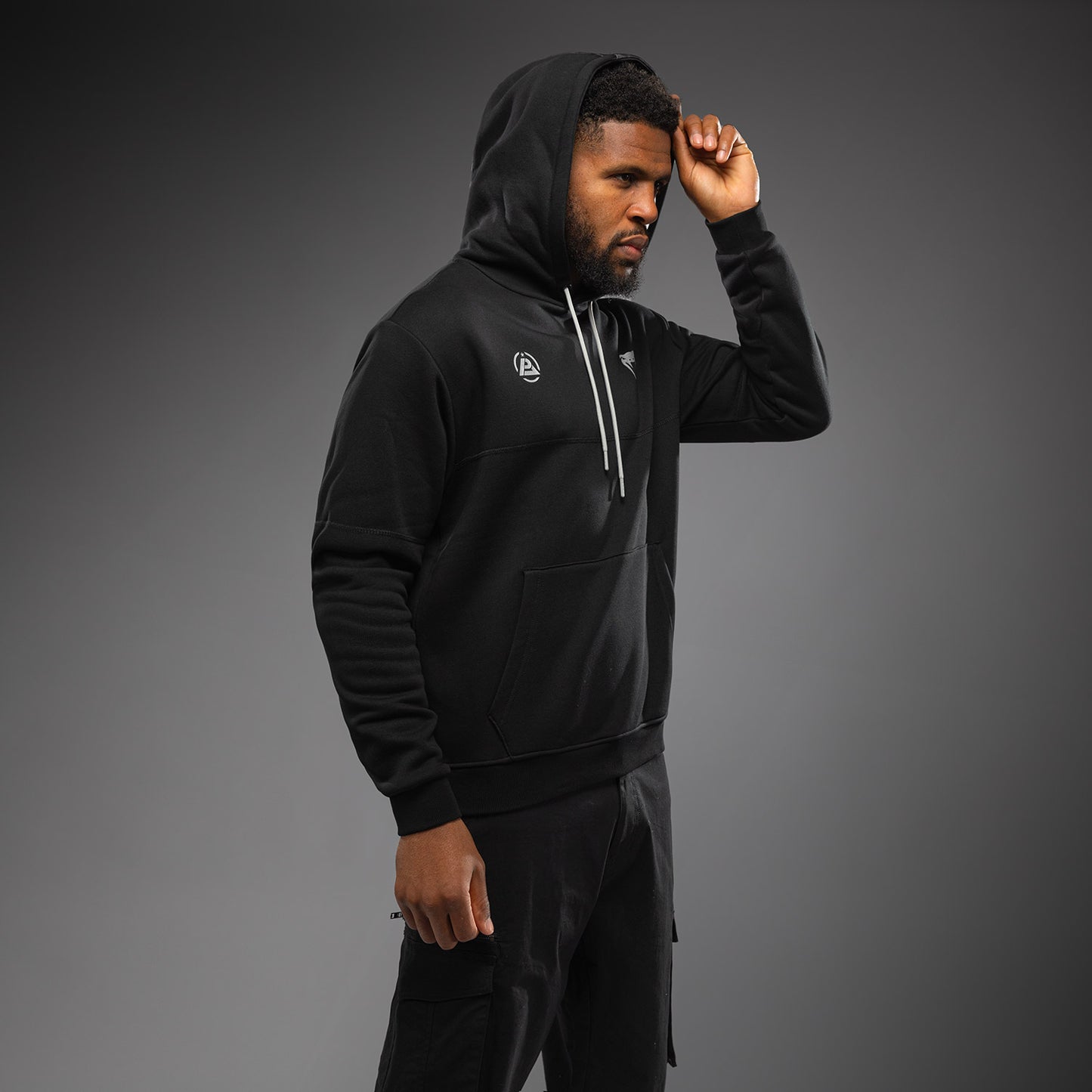 Venum x Polaris Hoodie - Black/Storm Grey