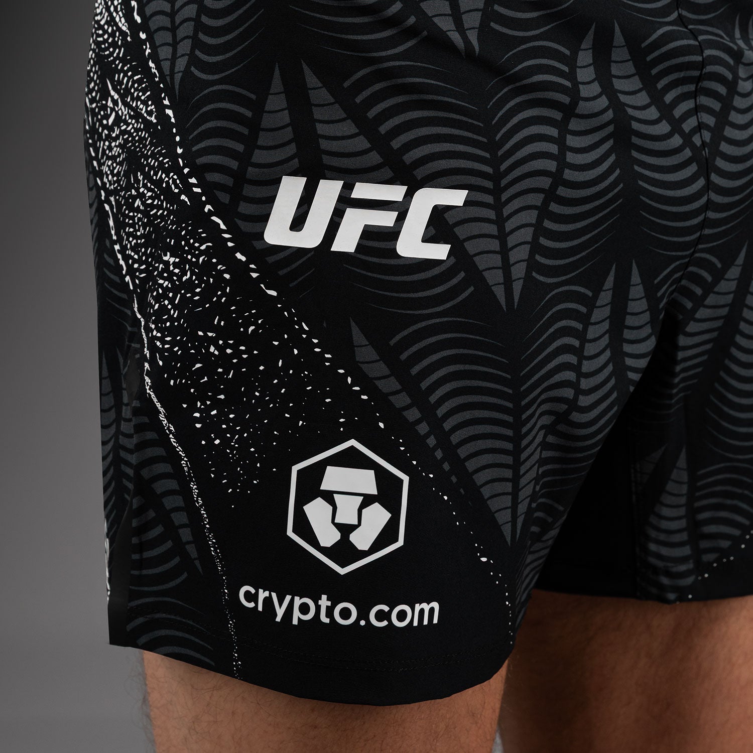 Men's UFC Zenith by Venum Black Authentic Fight Night Short Fit