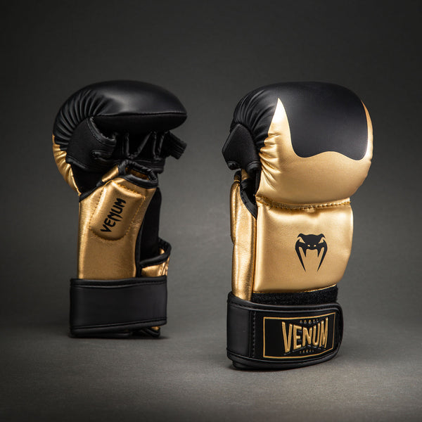Venum Attack 2.0 Sparring Gloves - Gold/Black - Venum Asia
